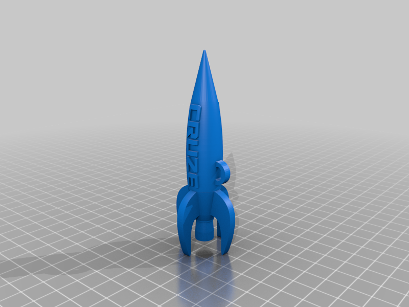"Cruze" Missile Mirror Ornament