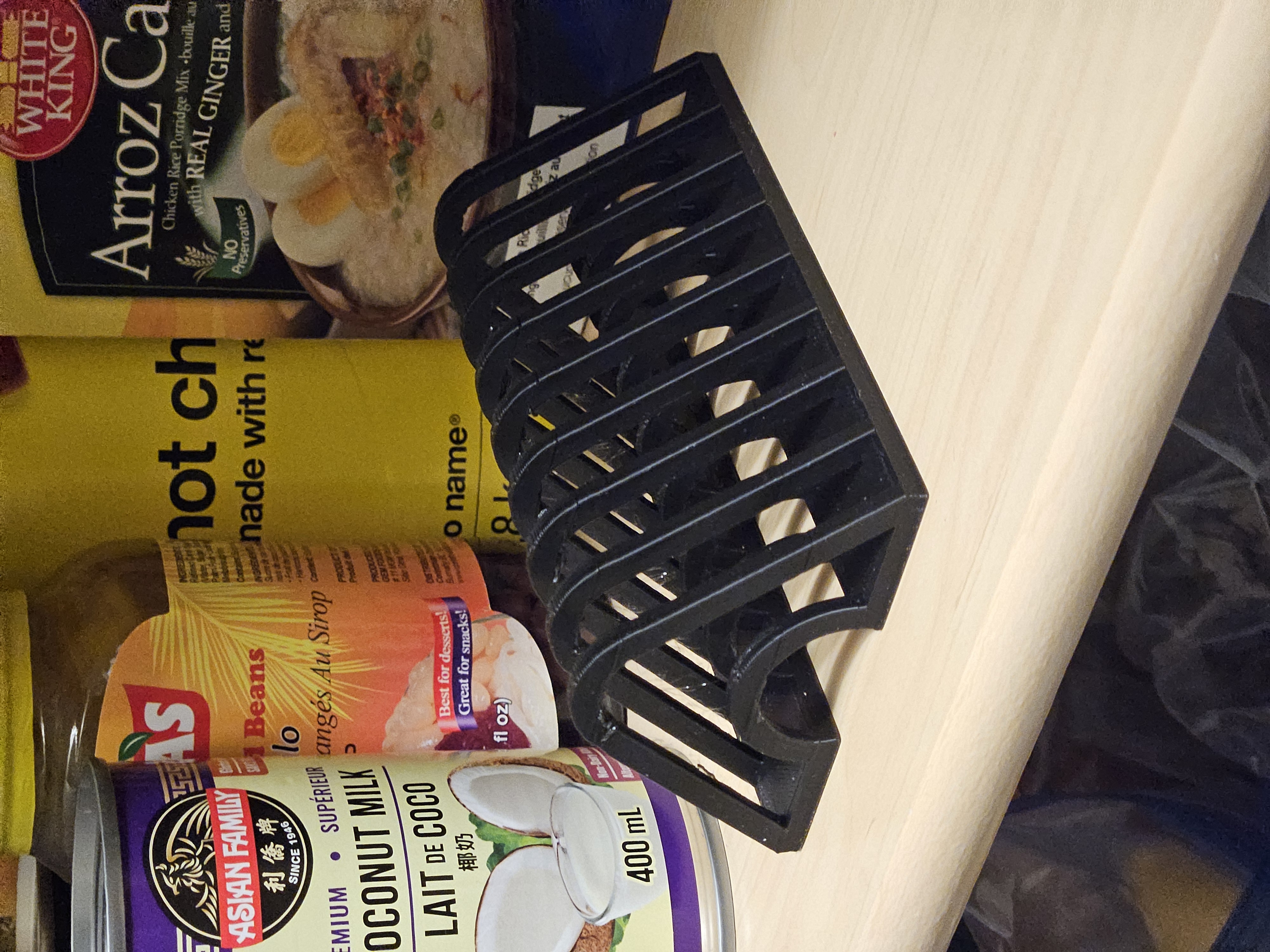 Spice or mix packet organizer