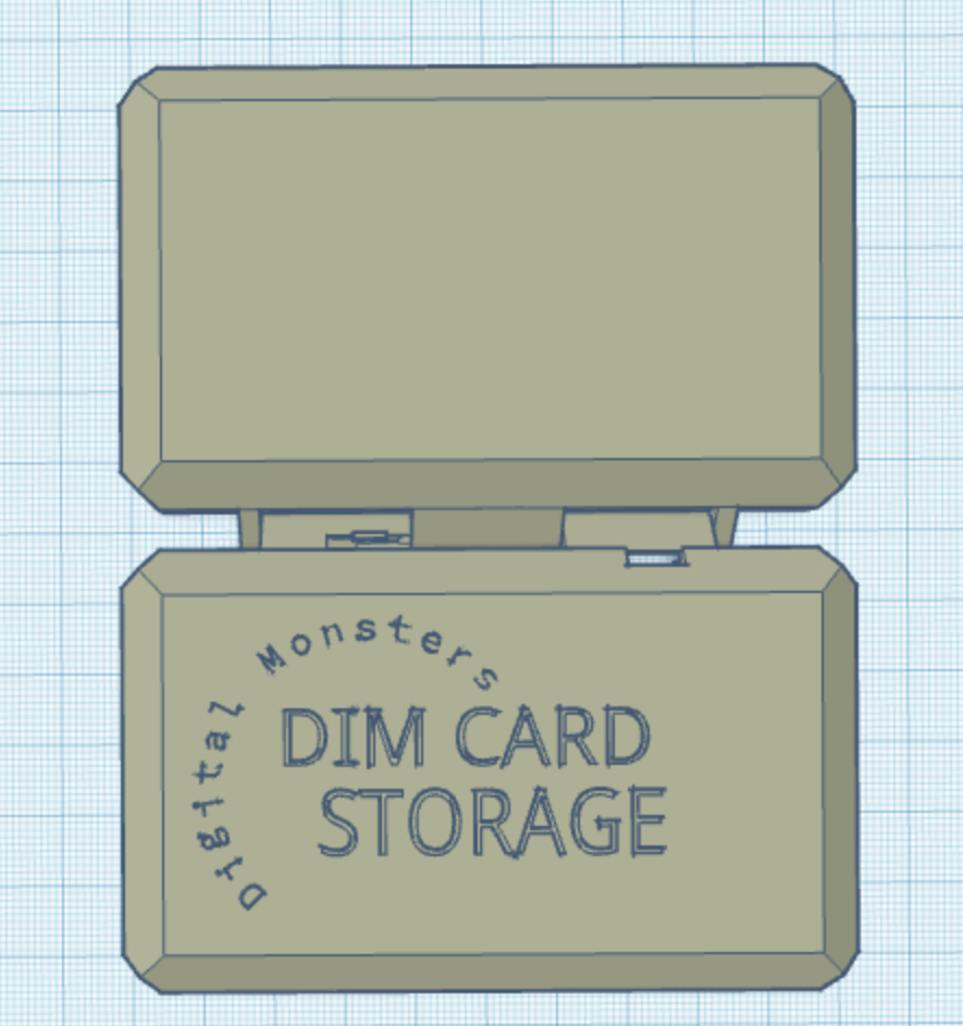 Digimon Vital Bracelet DIM dim Card case