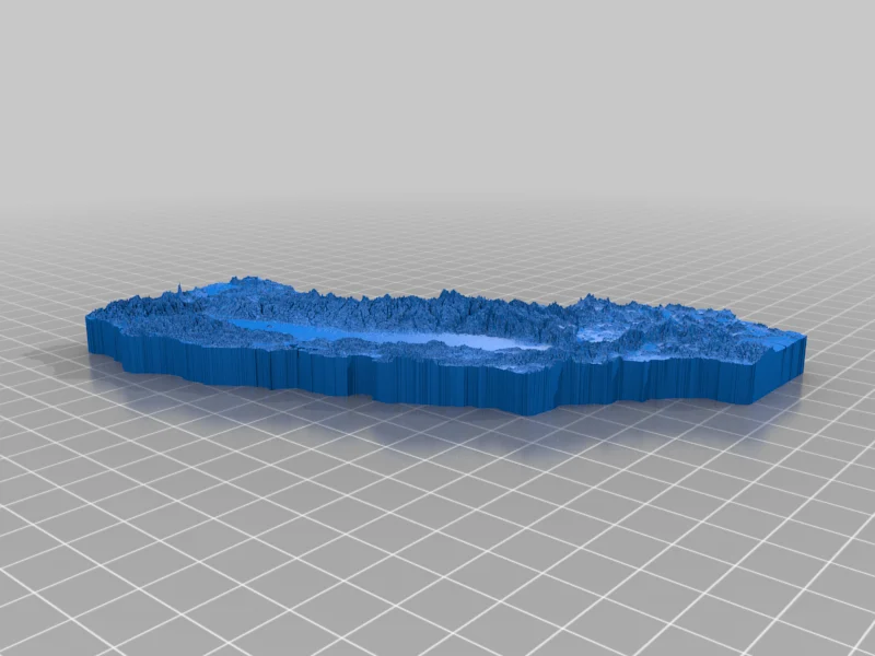 California Topographic Map