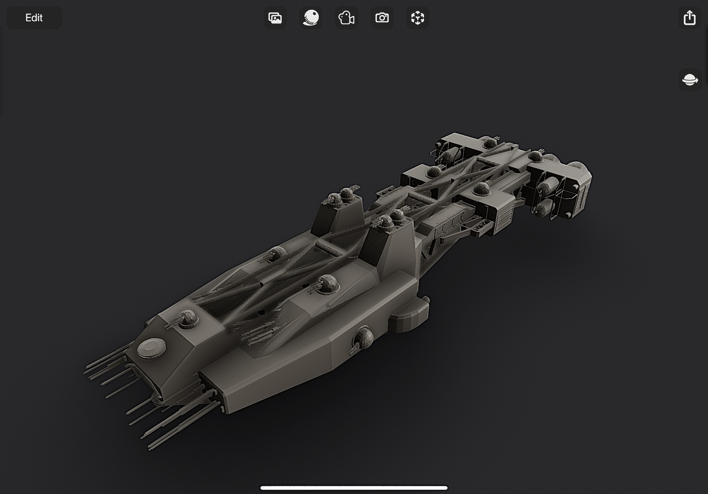 Babylon 5 Euryphaessa  Class Expeditionary Force Cruiser Remix