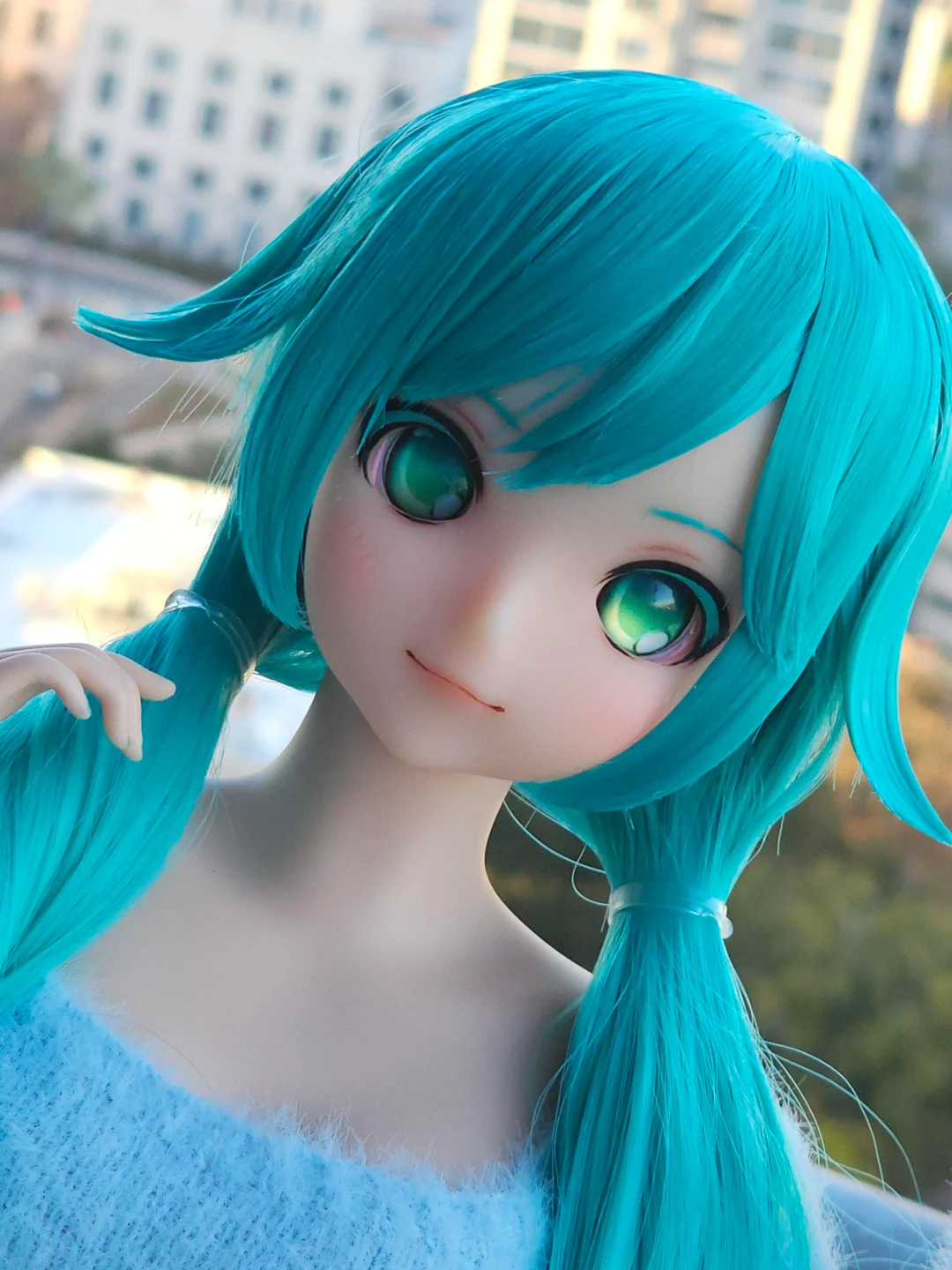 Miku Head for Pear Smart Doll