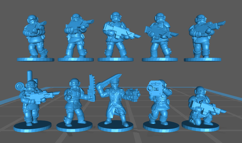 Epic scale Infantry Company