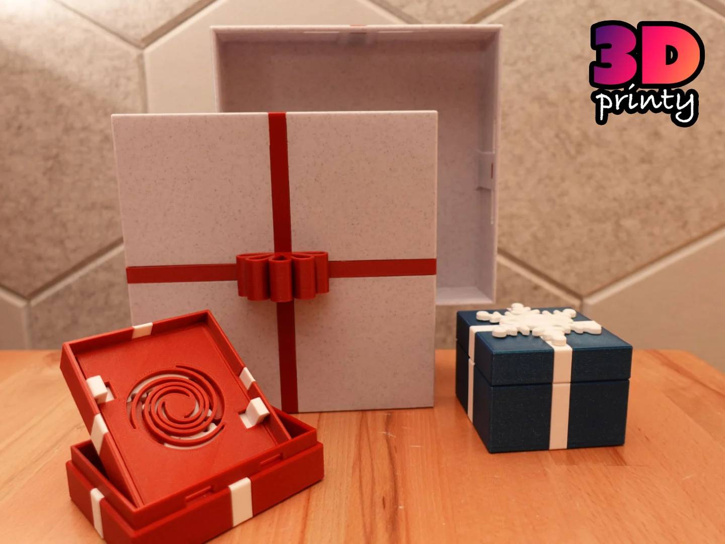 Giant Twist Lock Present