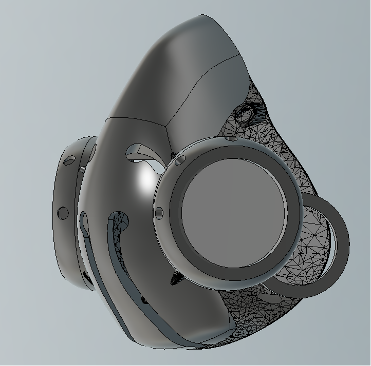 Jojo´s Bizarre Adventure Hamon Training Respirator Mask (Montana Mask)