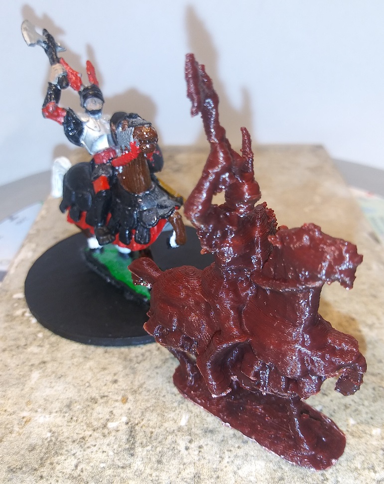 Replica of Ral Partha Pack 01-093 Anti-Paladin