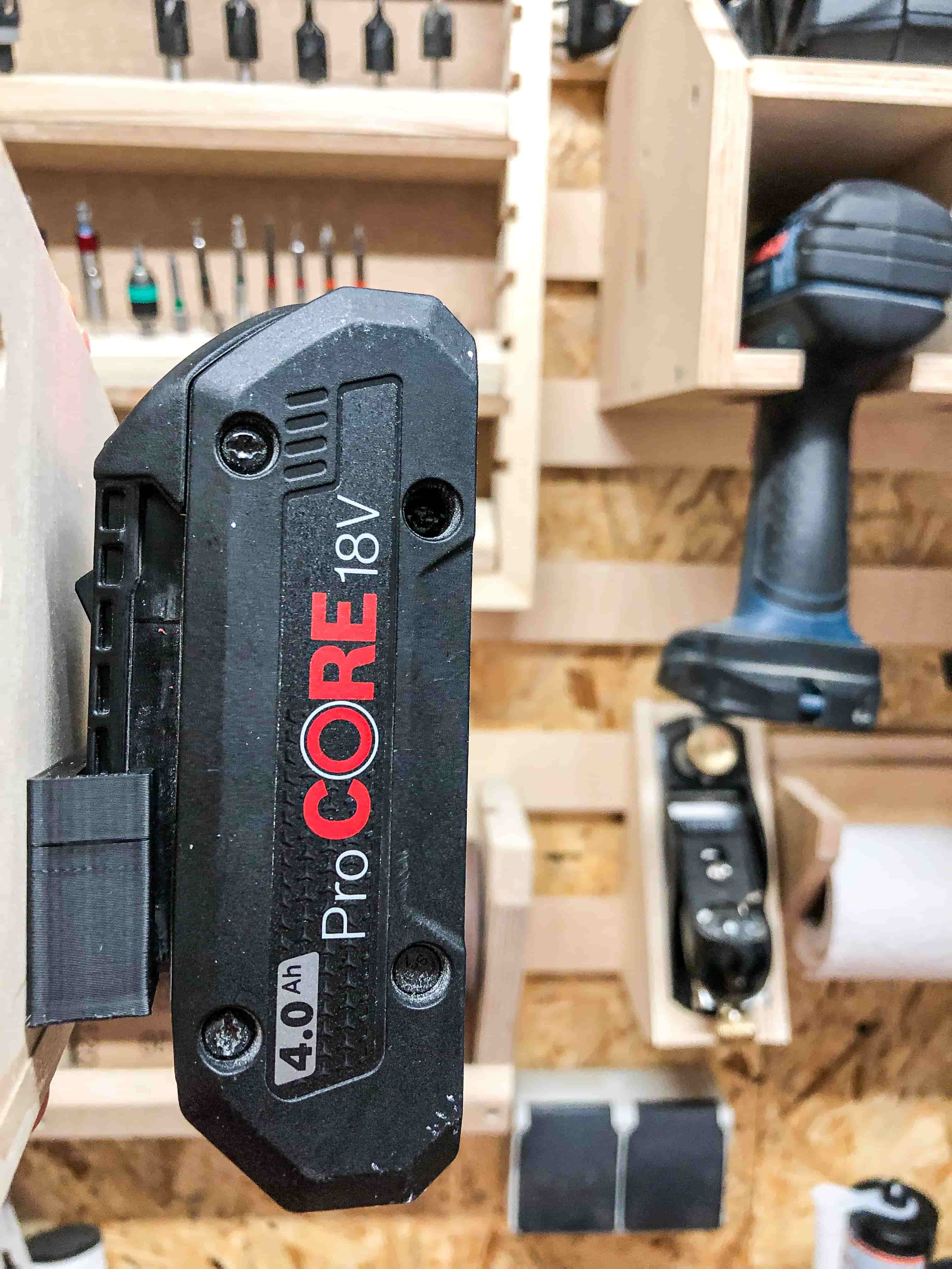 Bosch Professional 18v Akku Mount