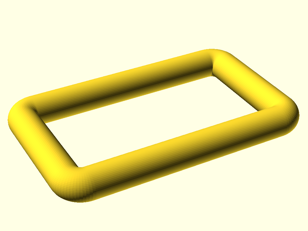 Squared torus