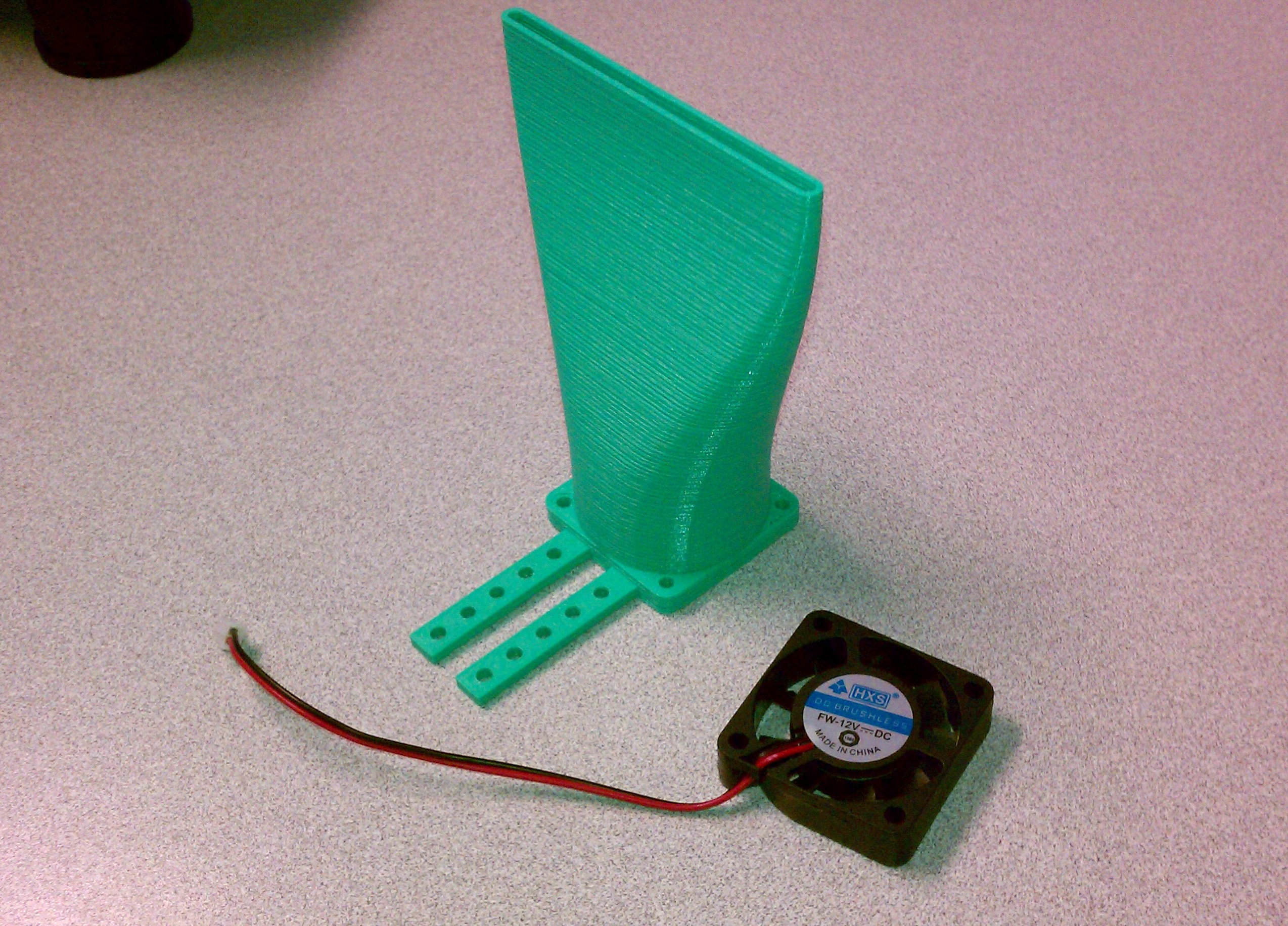 Generic Parametric Cooling Fan Nozzle