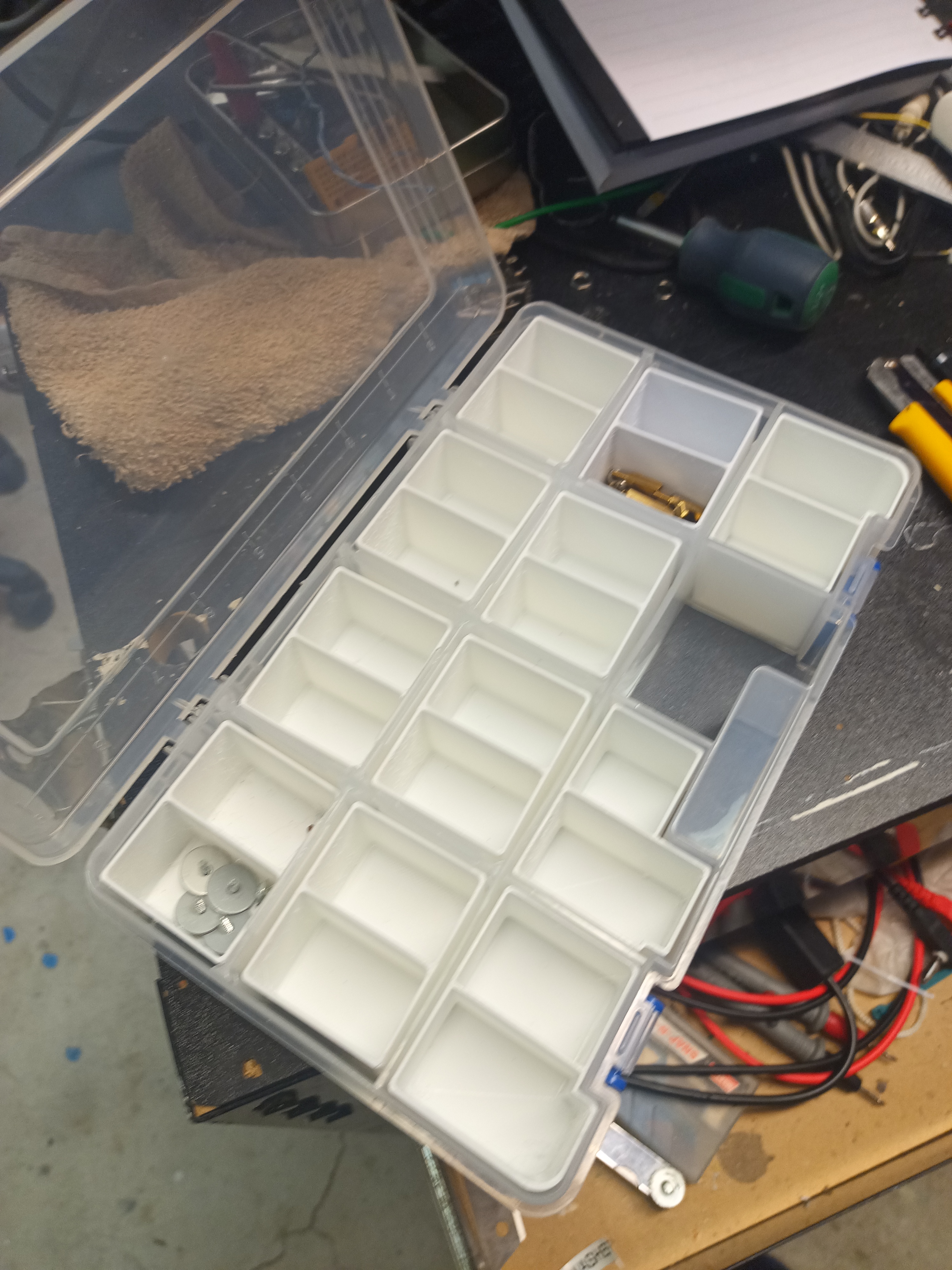 PowerFist Parts Tray Doubler