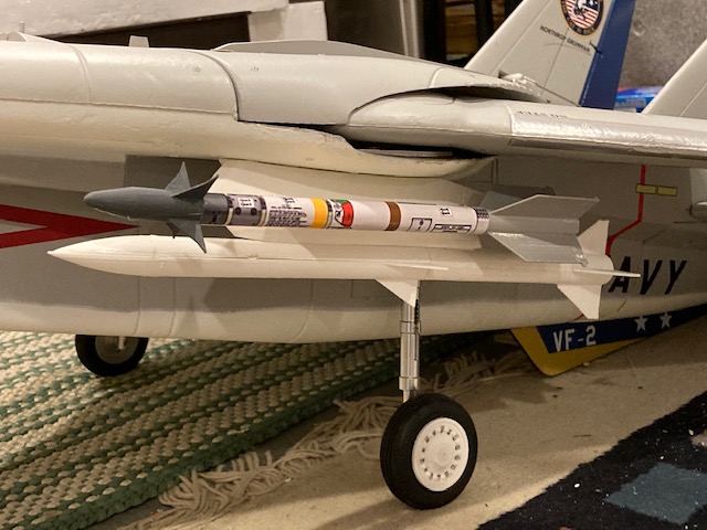 Missile pylon for Freewing F-14