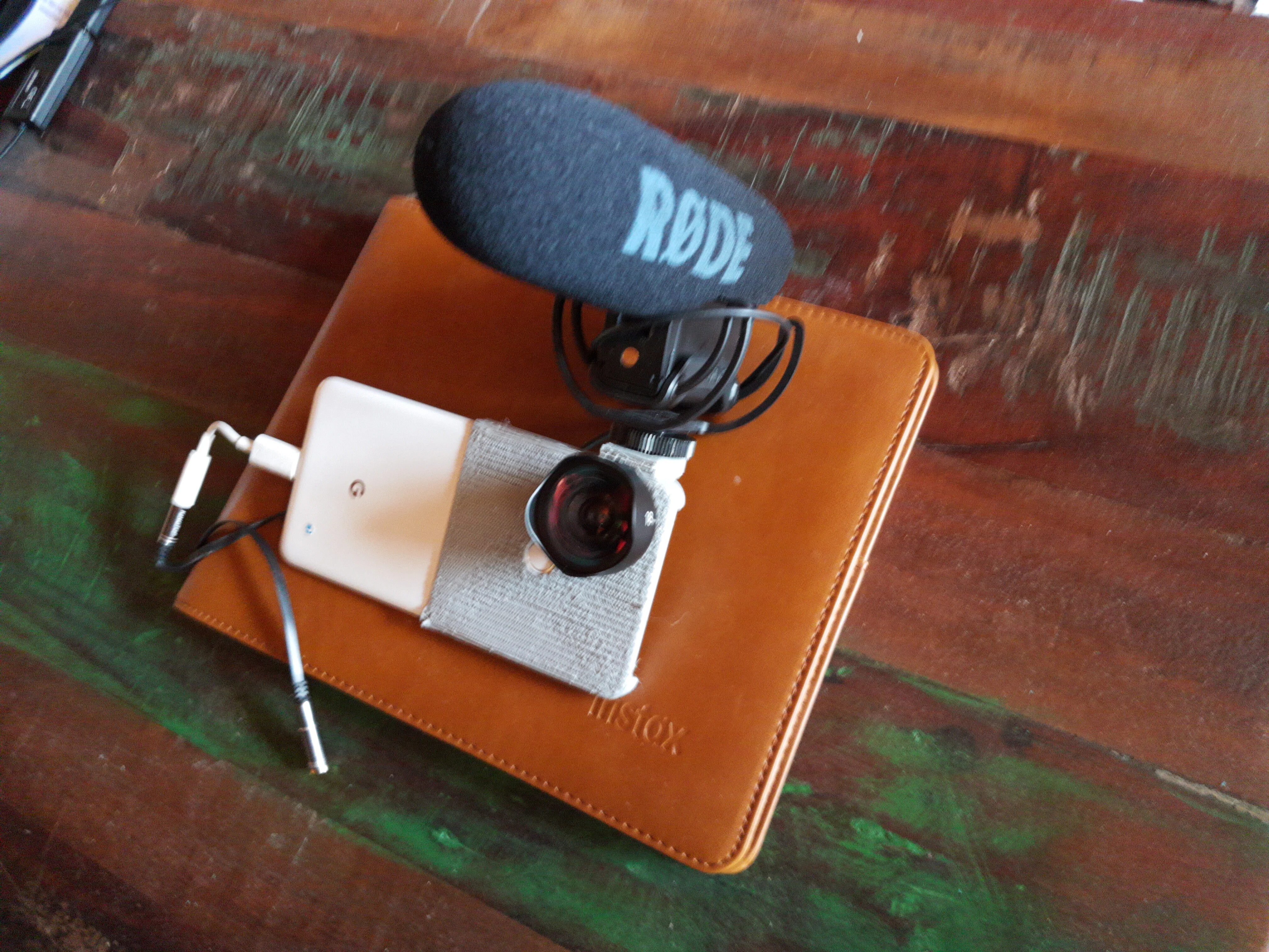 Pixel 2 XL case with Lens Mount and external Microphone Hot Shoe