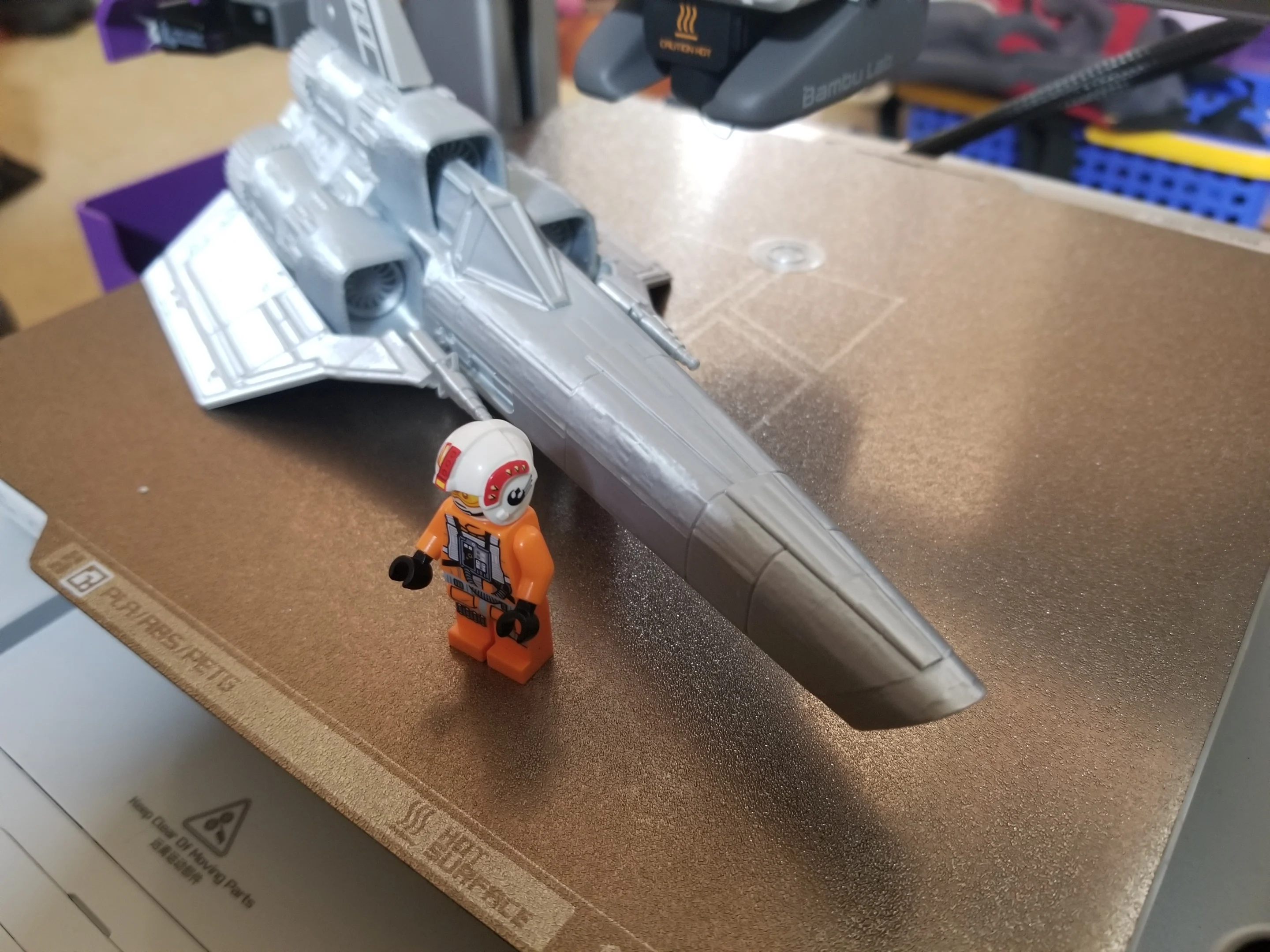 BSG Colonial Viper MK1 - GCodes FOR Bambu A1 (not A1 Mini)