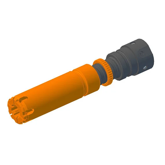 Nerf Caliburn - "Suppressor" SCAR Barrel