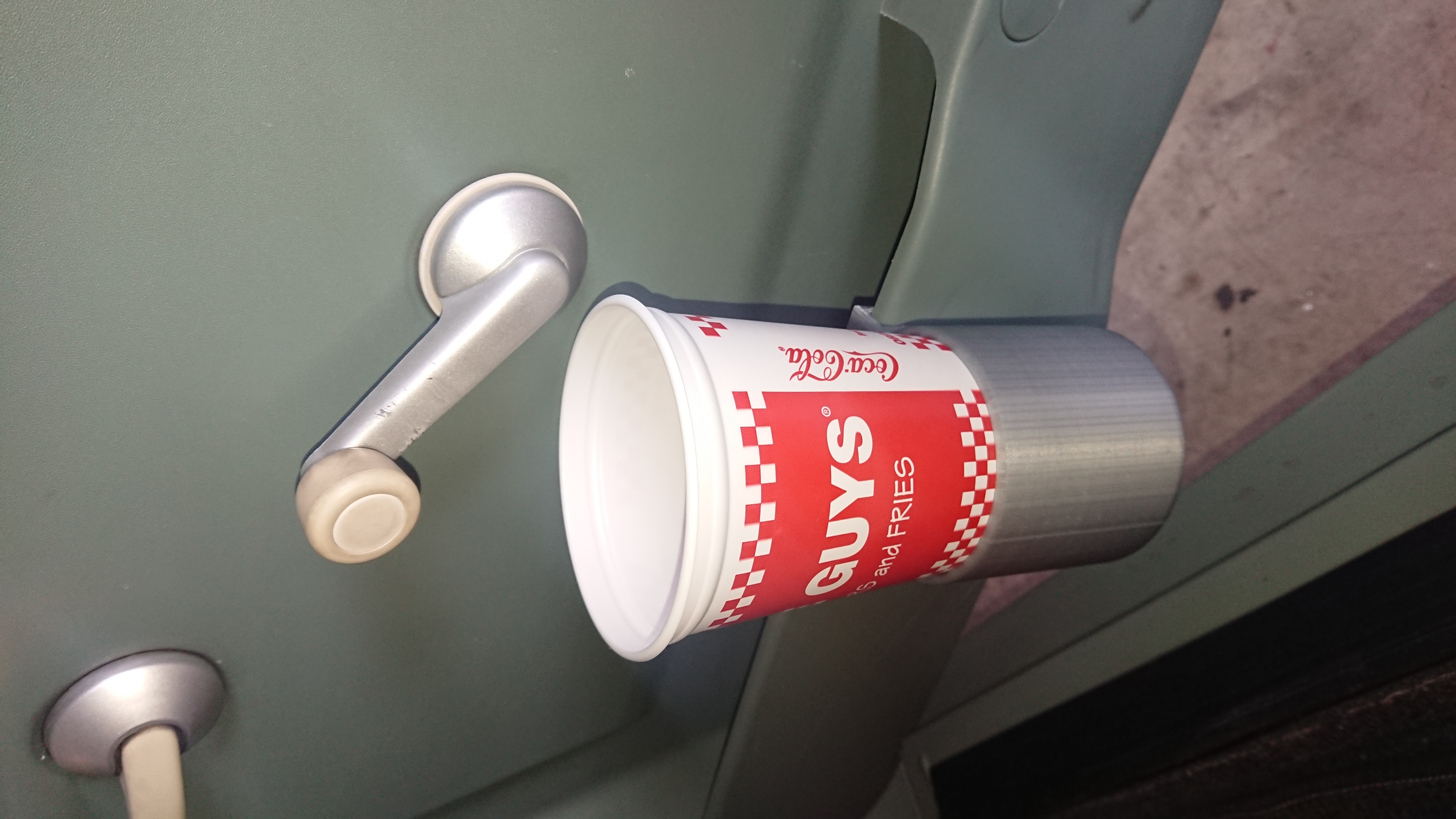 Nissan Pao Door-Mounted Cup Holder