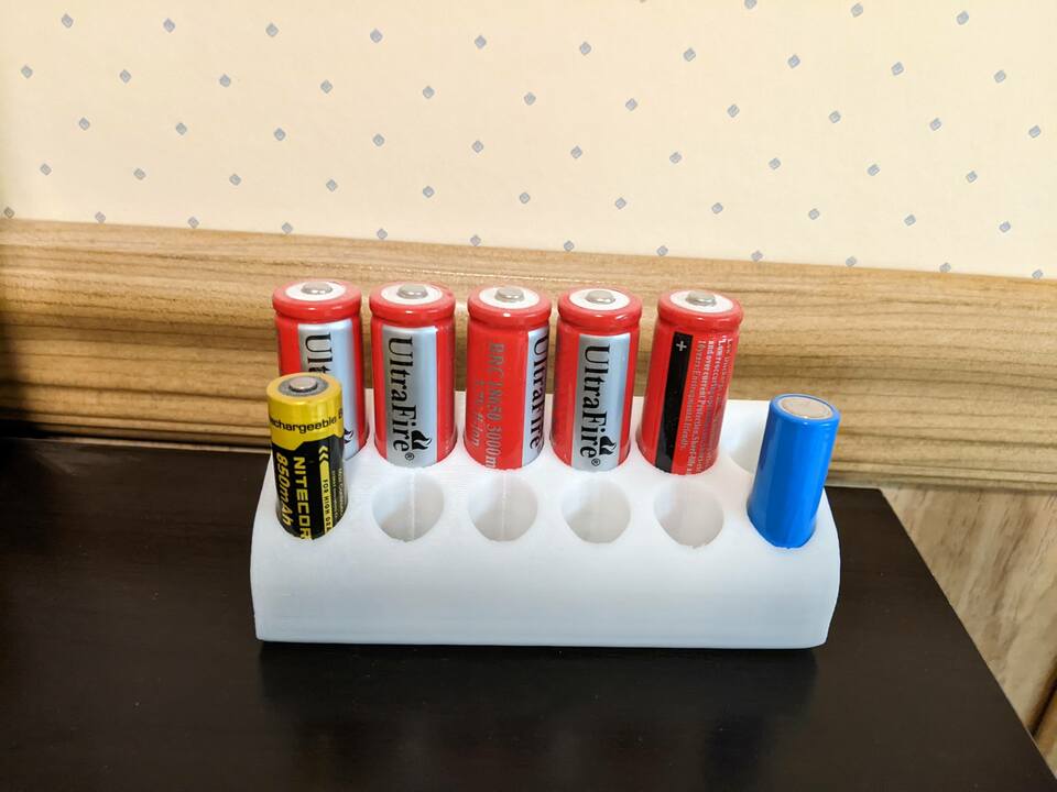 Battery Holder for 18650 and 14500 lithium cells
