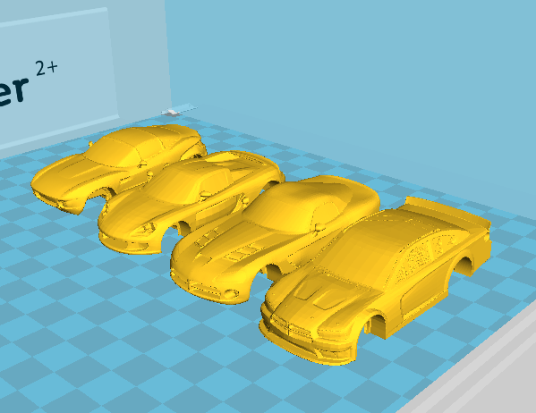 AFX slot car bodies