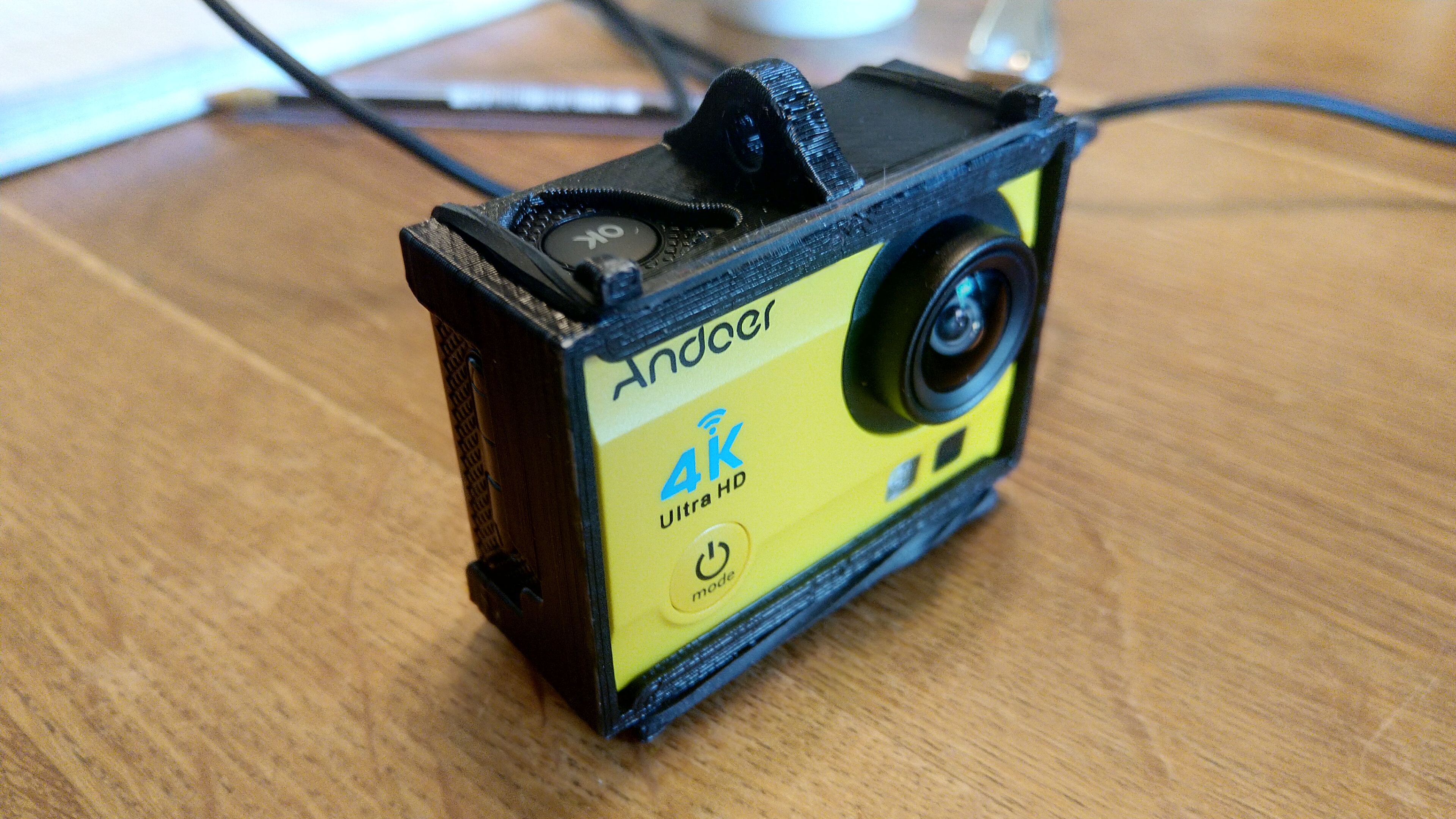 Andoer Action Cam lanyard frame