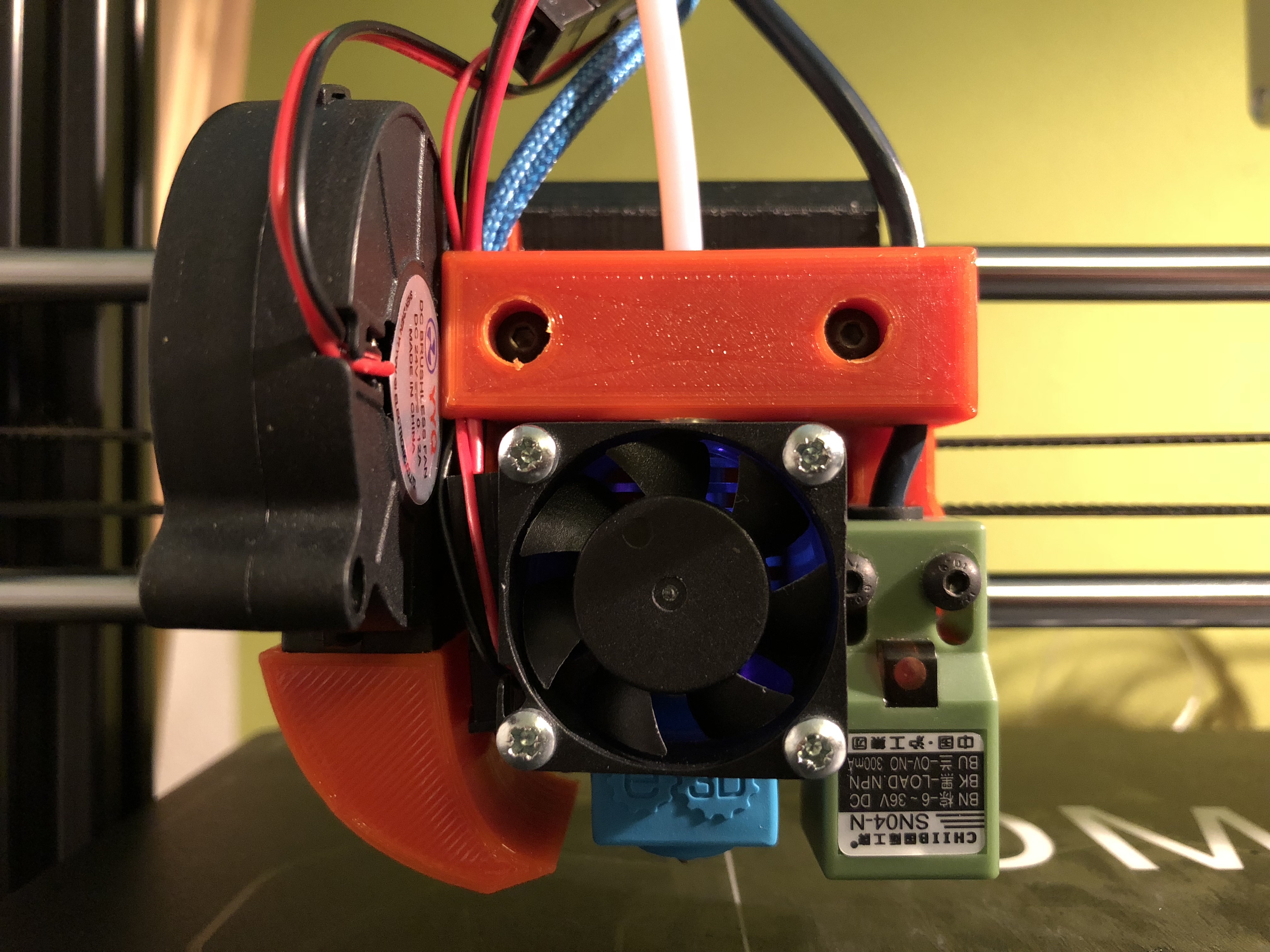 DMS DP5 E3D V6 upgrade and fun duct