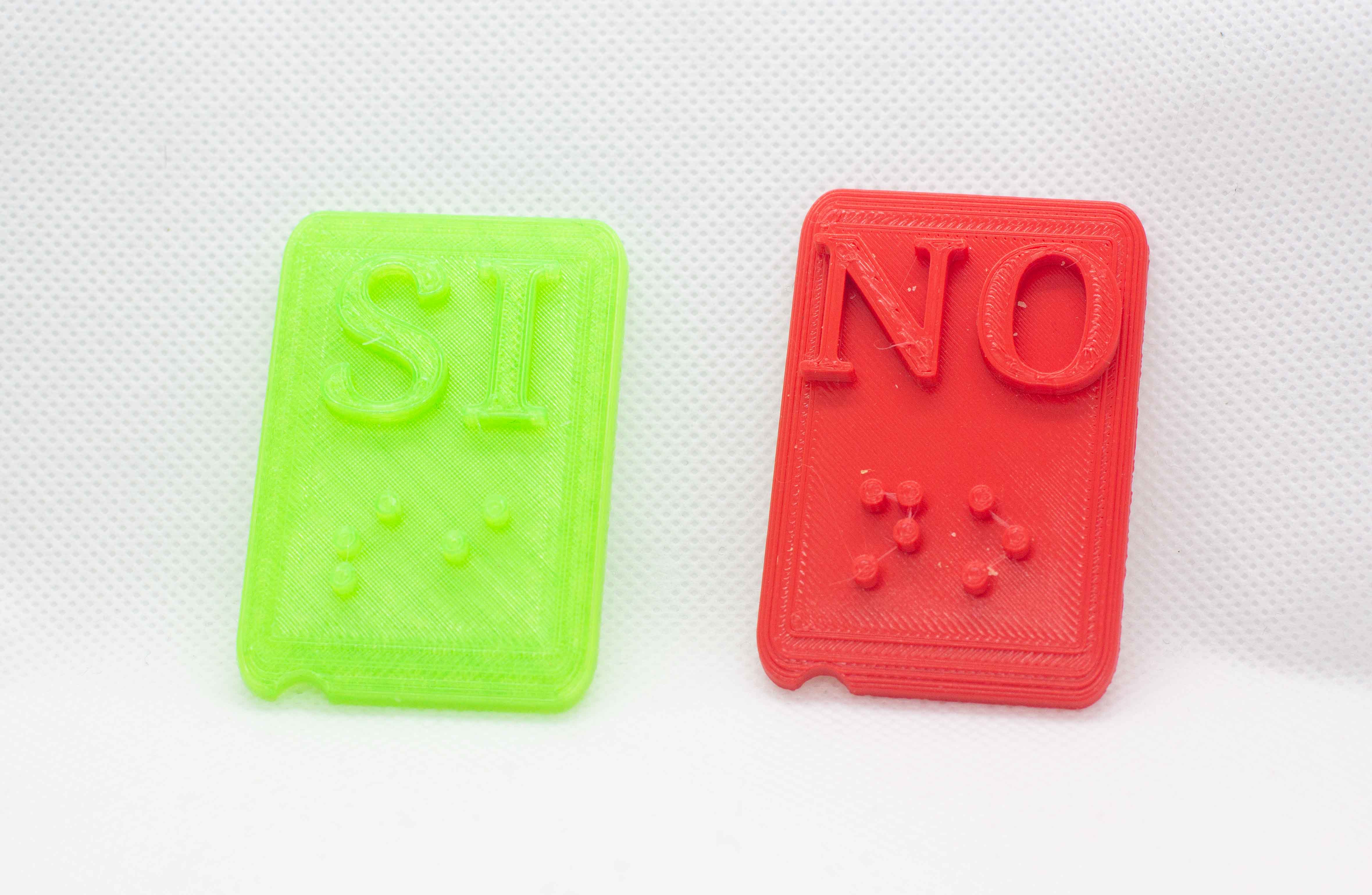 Si / No Braille