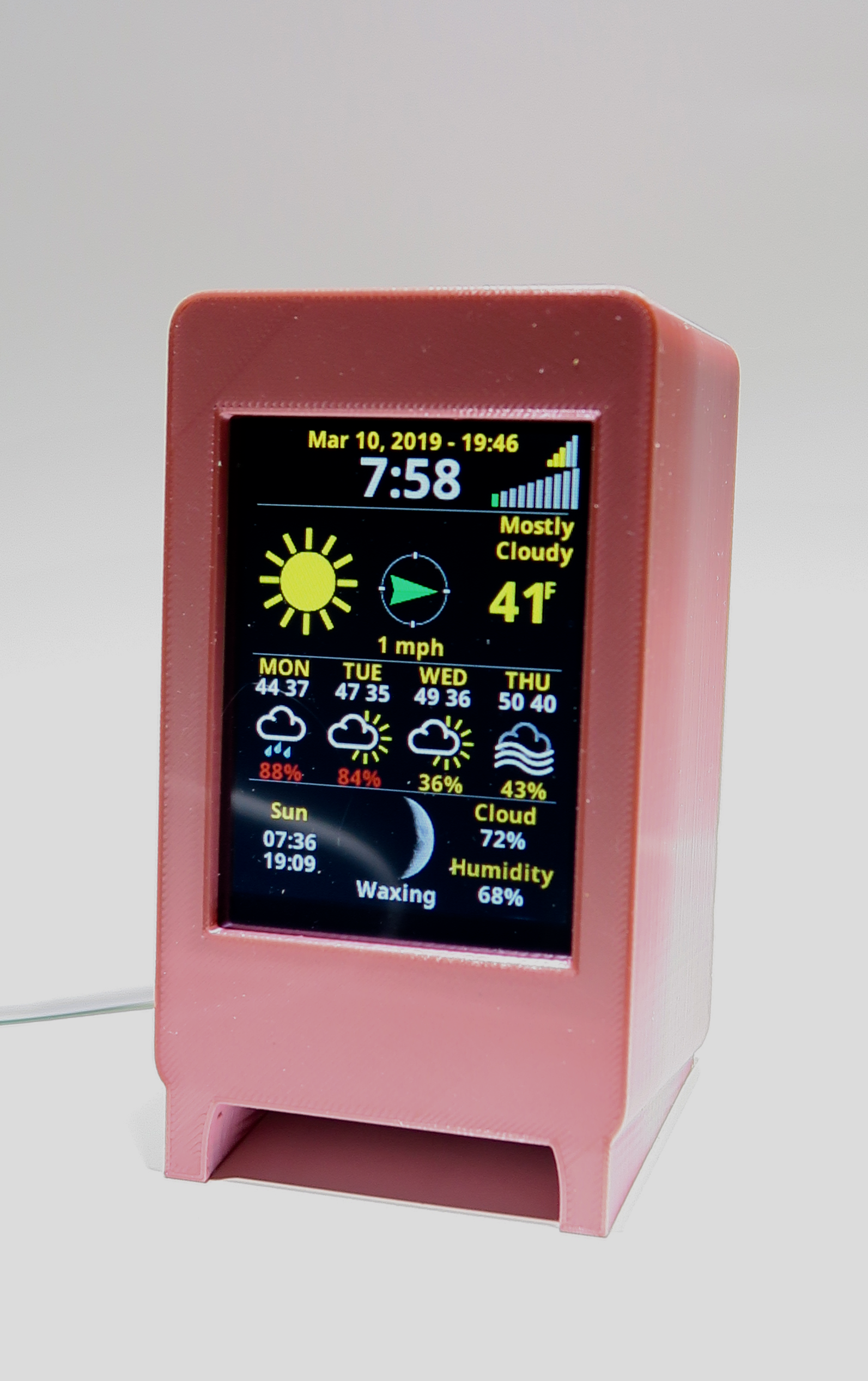 TFT 2.8" ESP8266 NodeMCU Case
