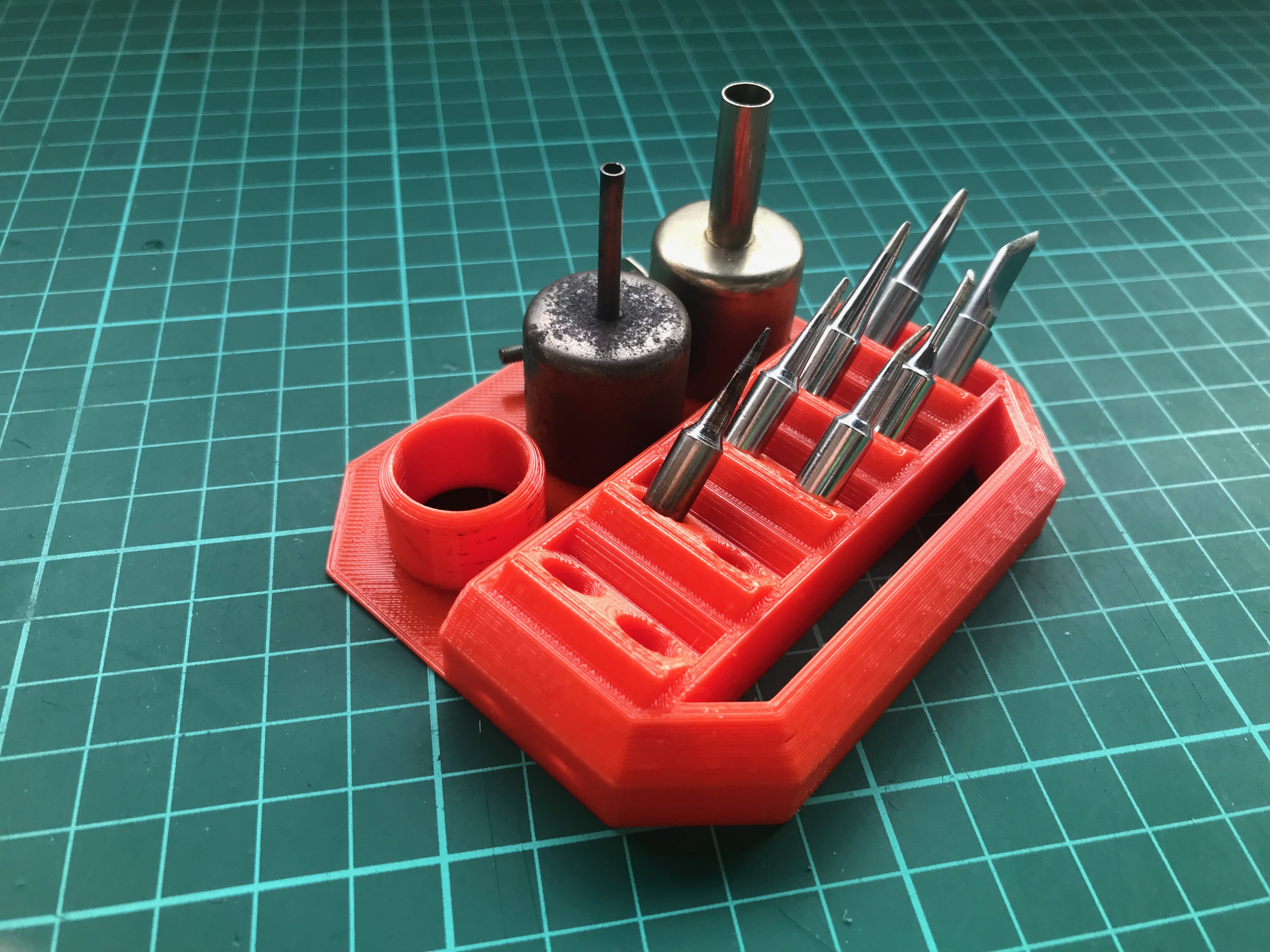 Soporte de Puntas para Soldador
