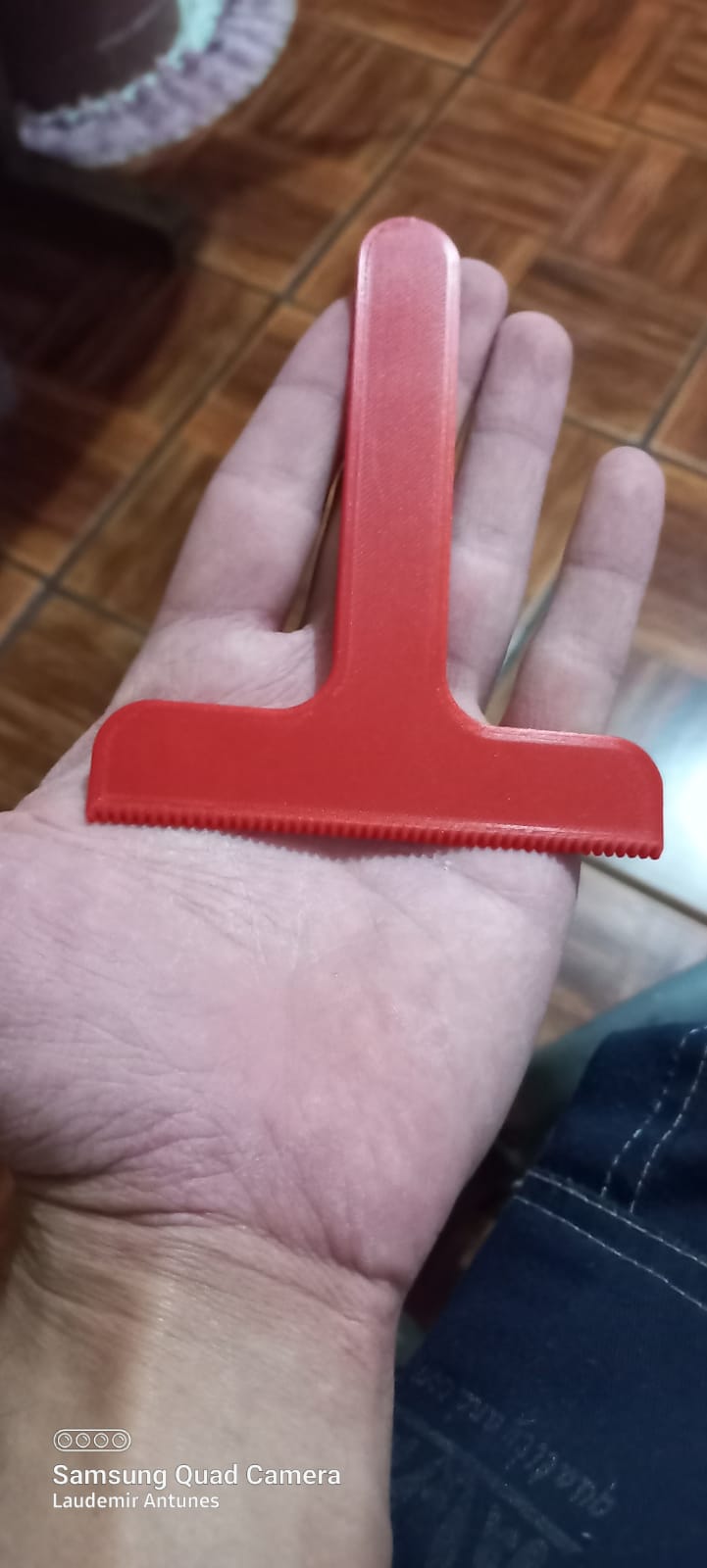 Espátula para resina epoxi