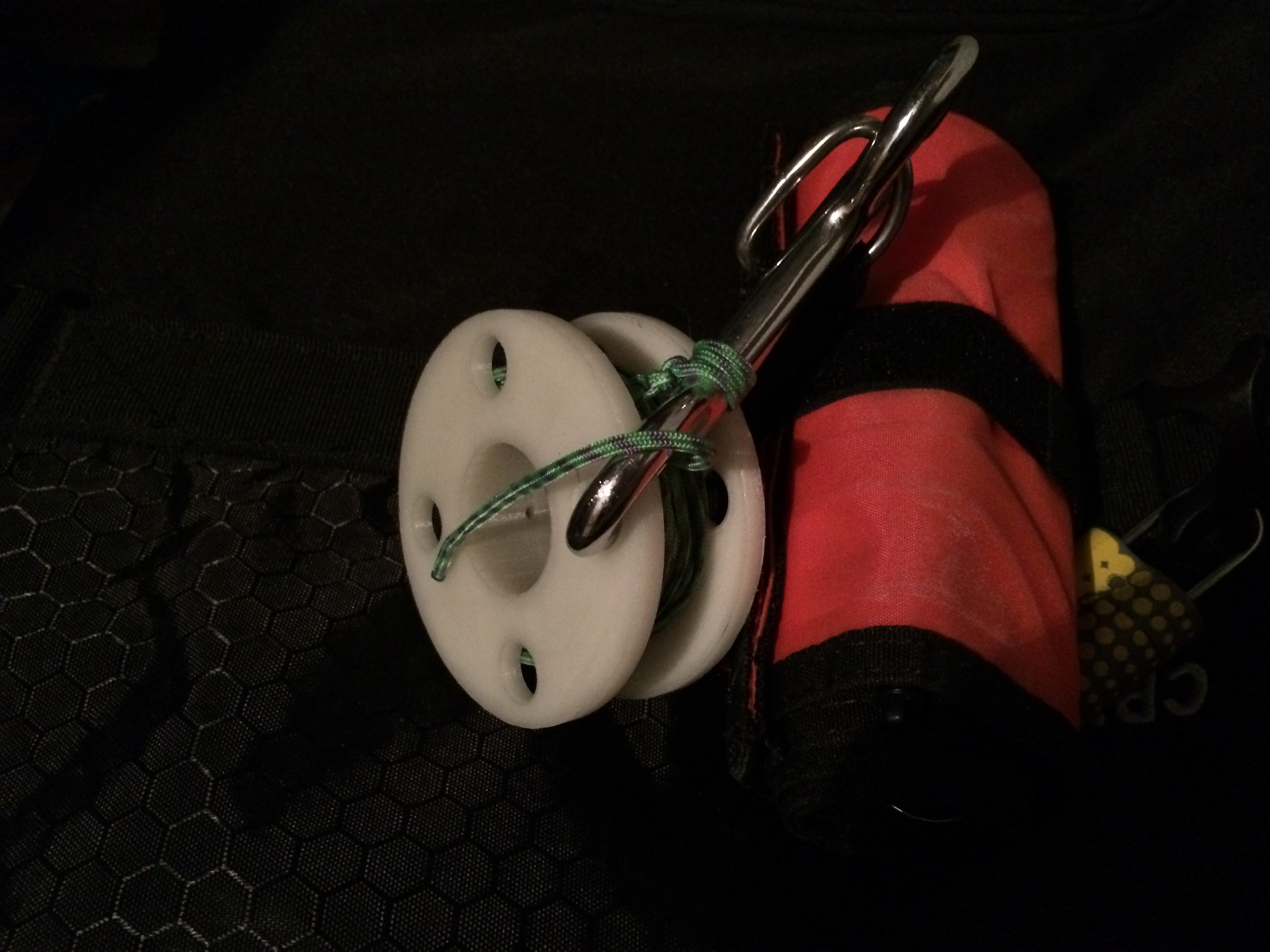 Scuba Diving Compact Finger Spool Reel - 10M