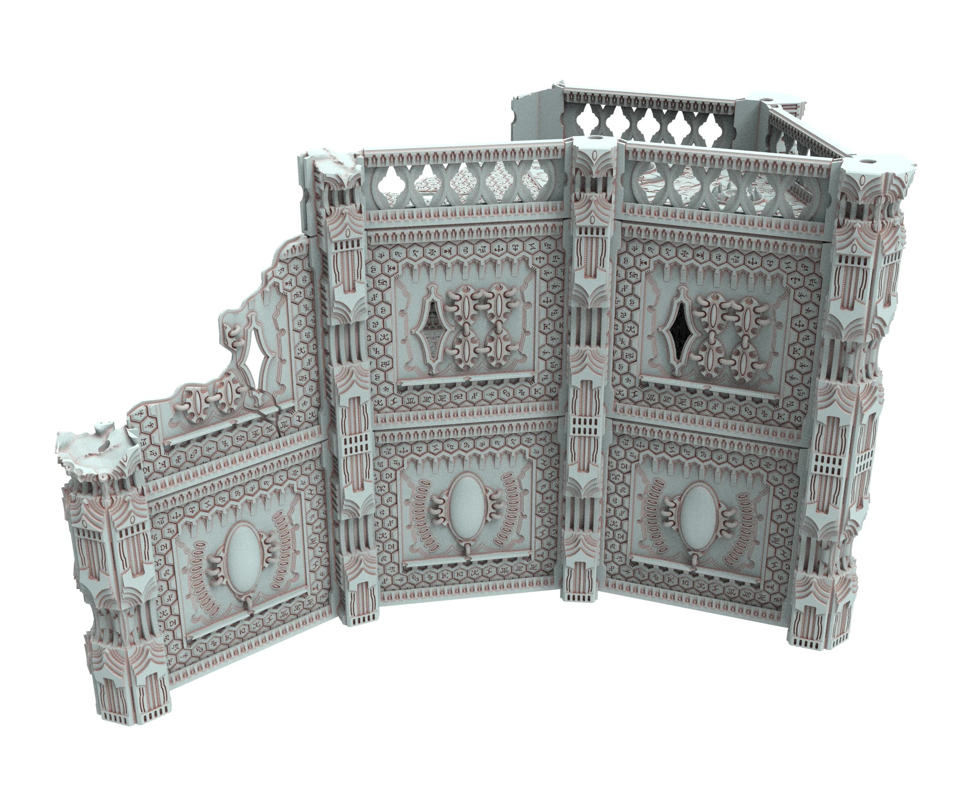 Modular ruined building Dark Elves