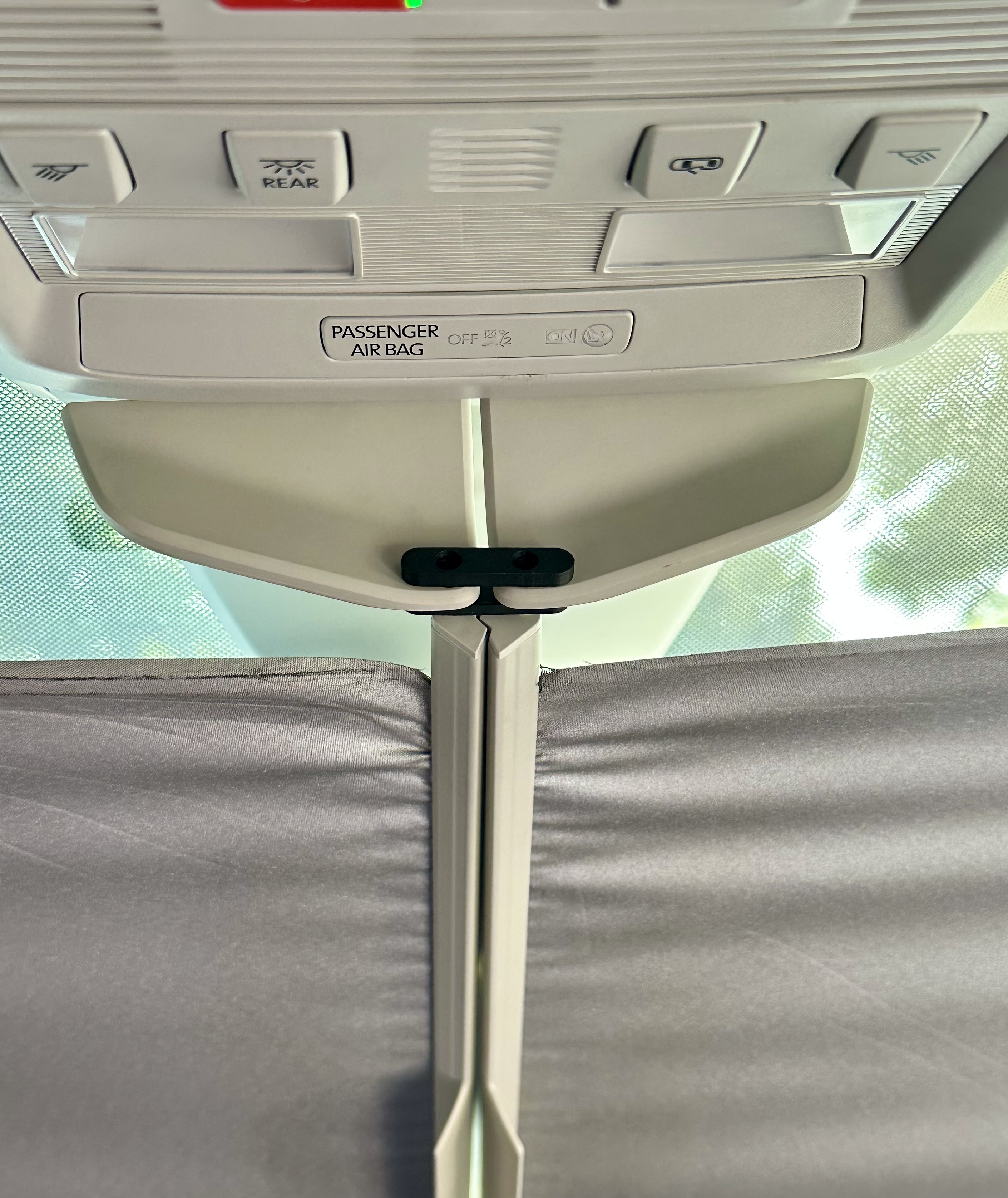 VW T6.1 Ocean Sun Visor Support + Curtain Mount