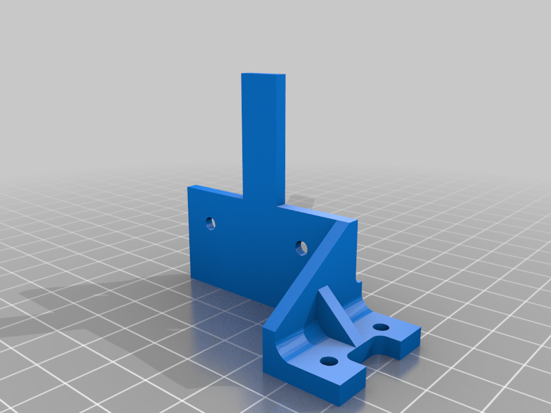 CR-200B CRTouch Mount Left with Cable protect