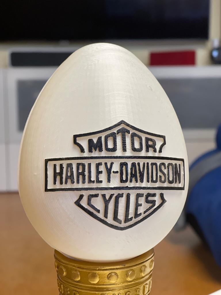Easter Egg Harley Davidson