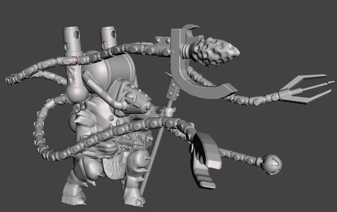 Battlewhomp Ratman Shaman Mechanic