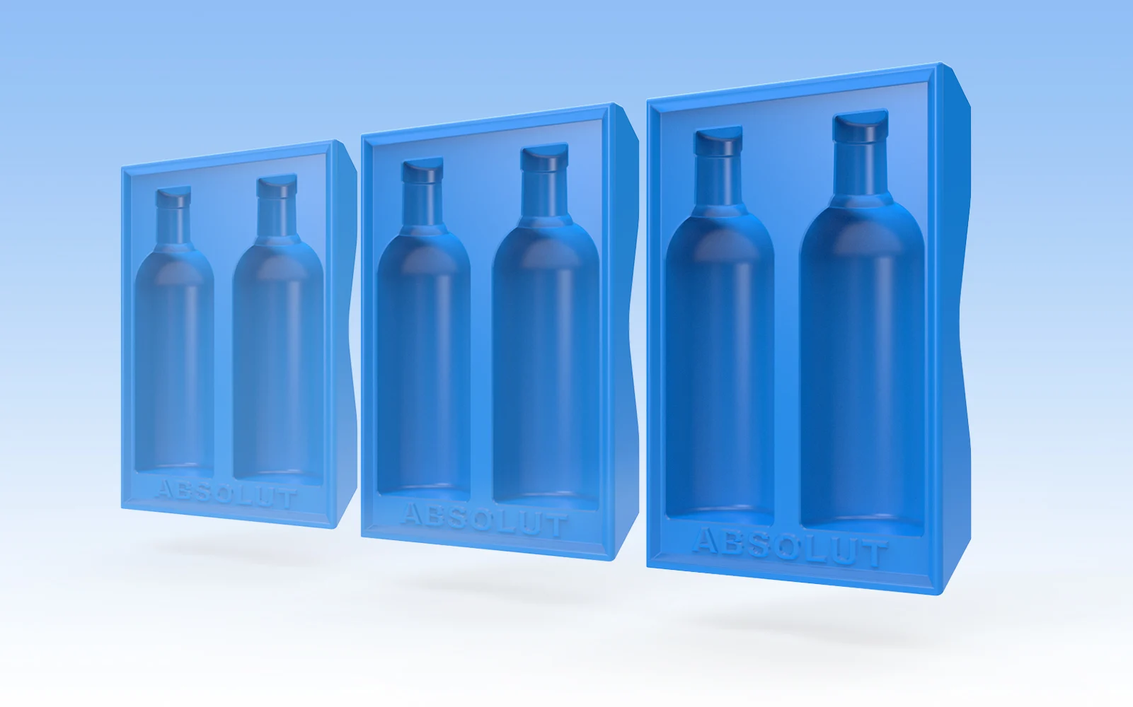 Absolut Vodka Ice Cube Tray