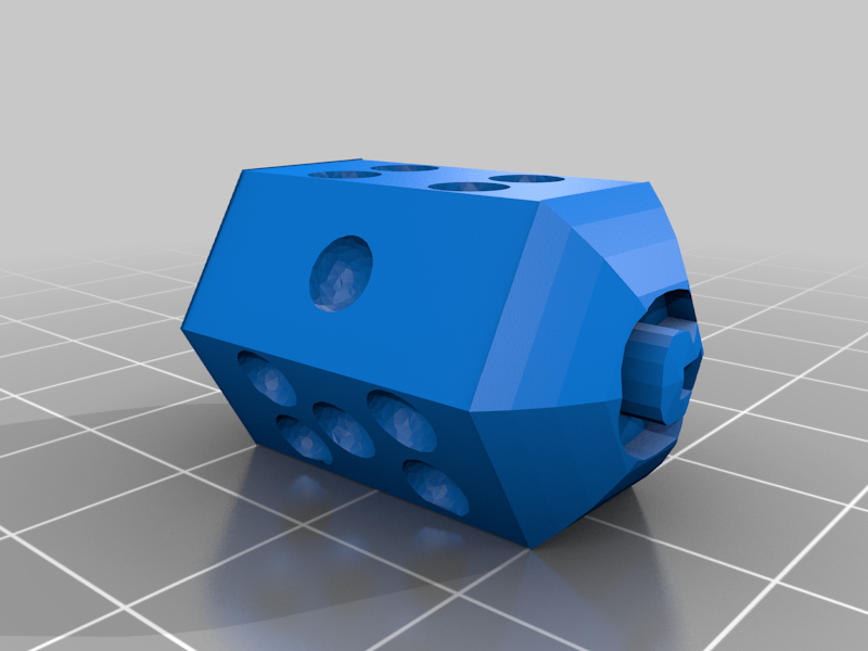 Hex Barrel Dice