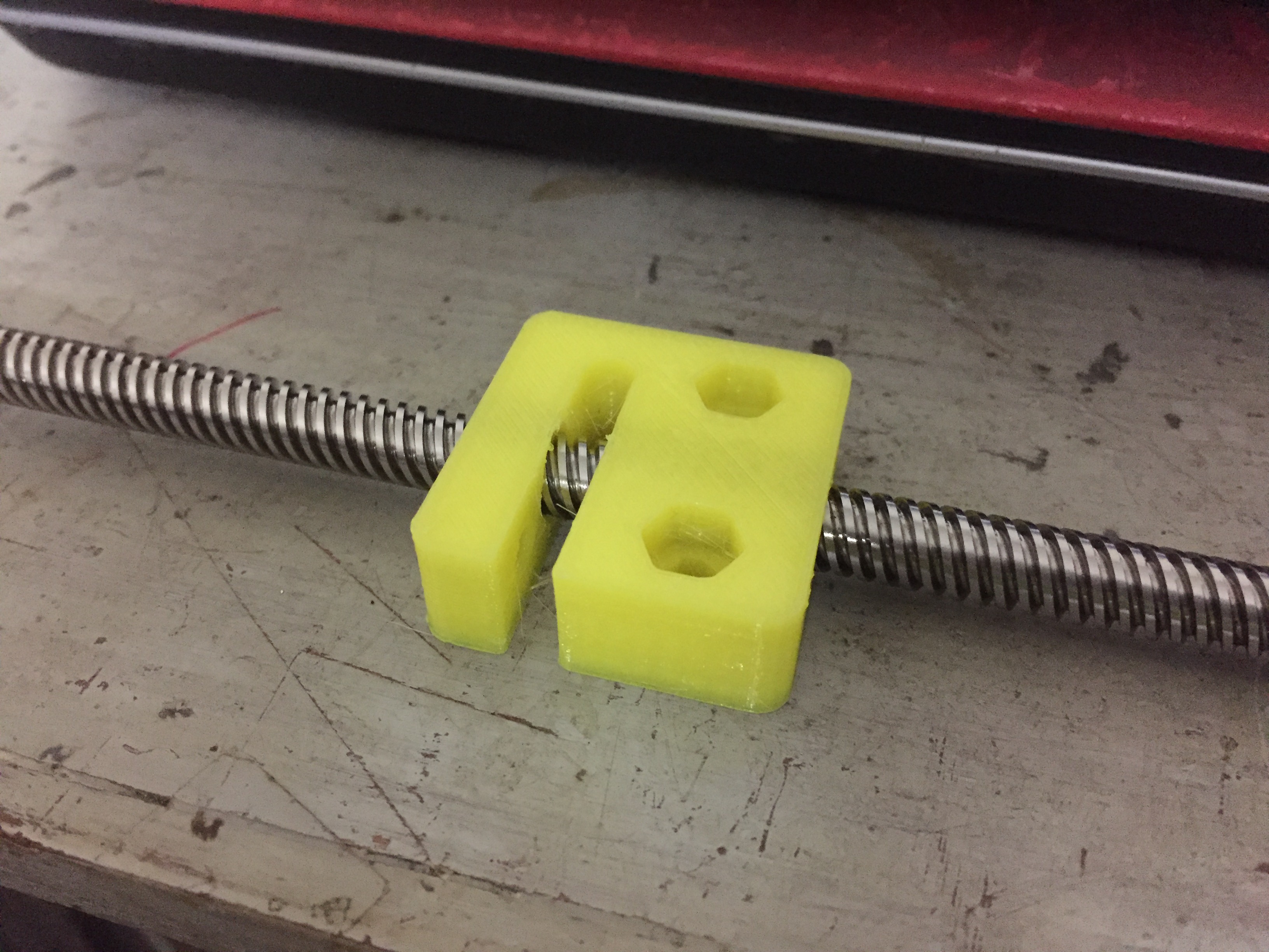 Anti backlash nut for 8mm ACME Lead Screw