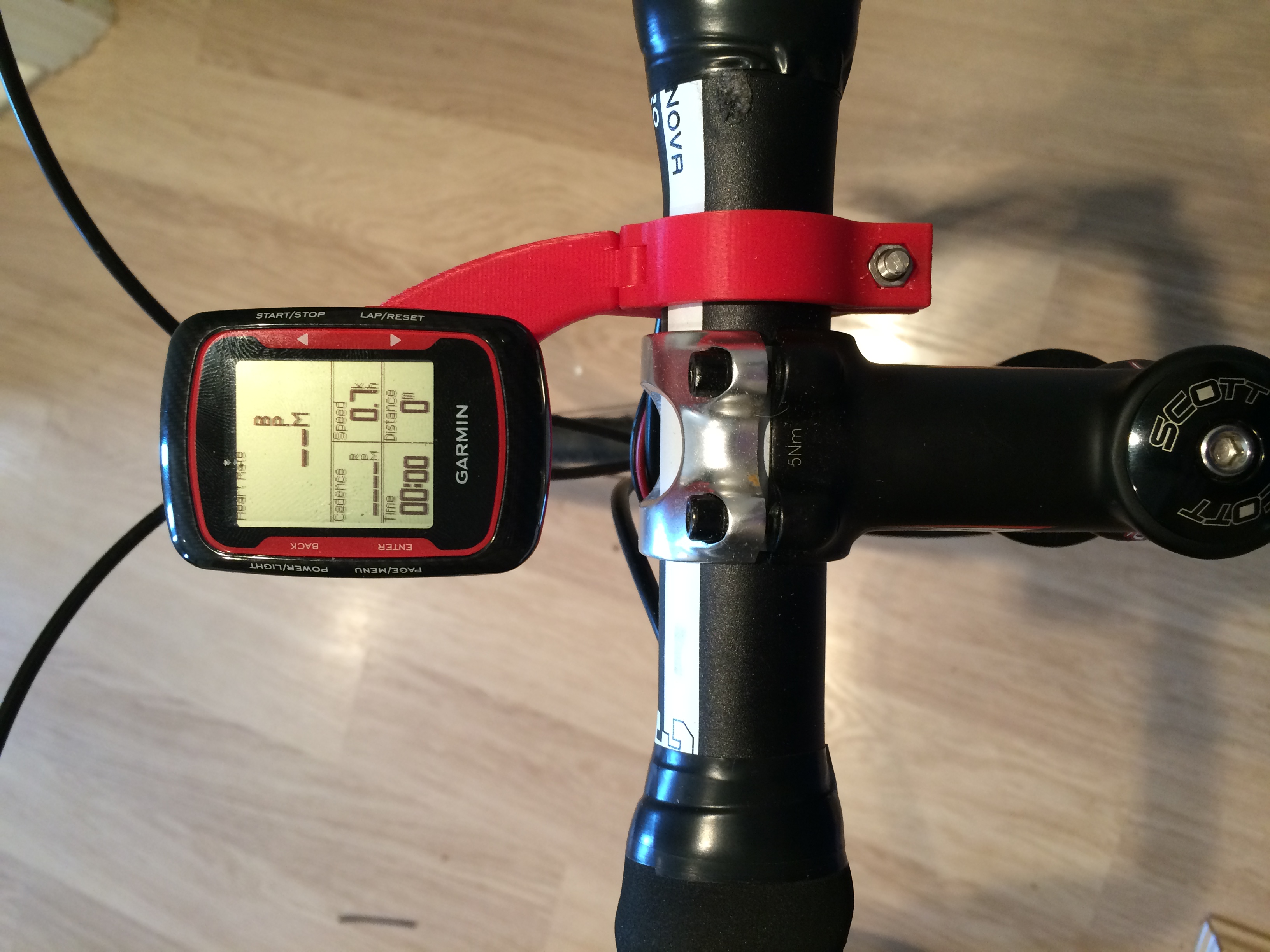 Garmin Edge 500, 510, 800 ,810 Mount with 3 versions to choose from