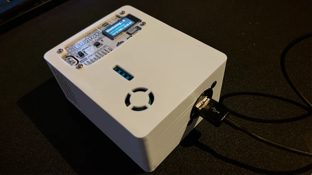 Pimoroni Enviro+ Environment Monitor housing