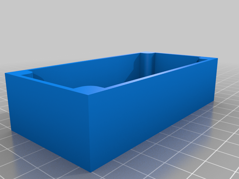 Box with embedded magnets