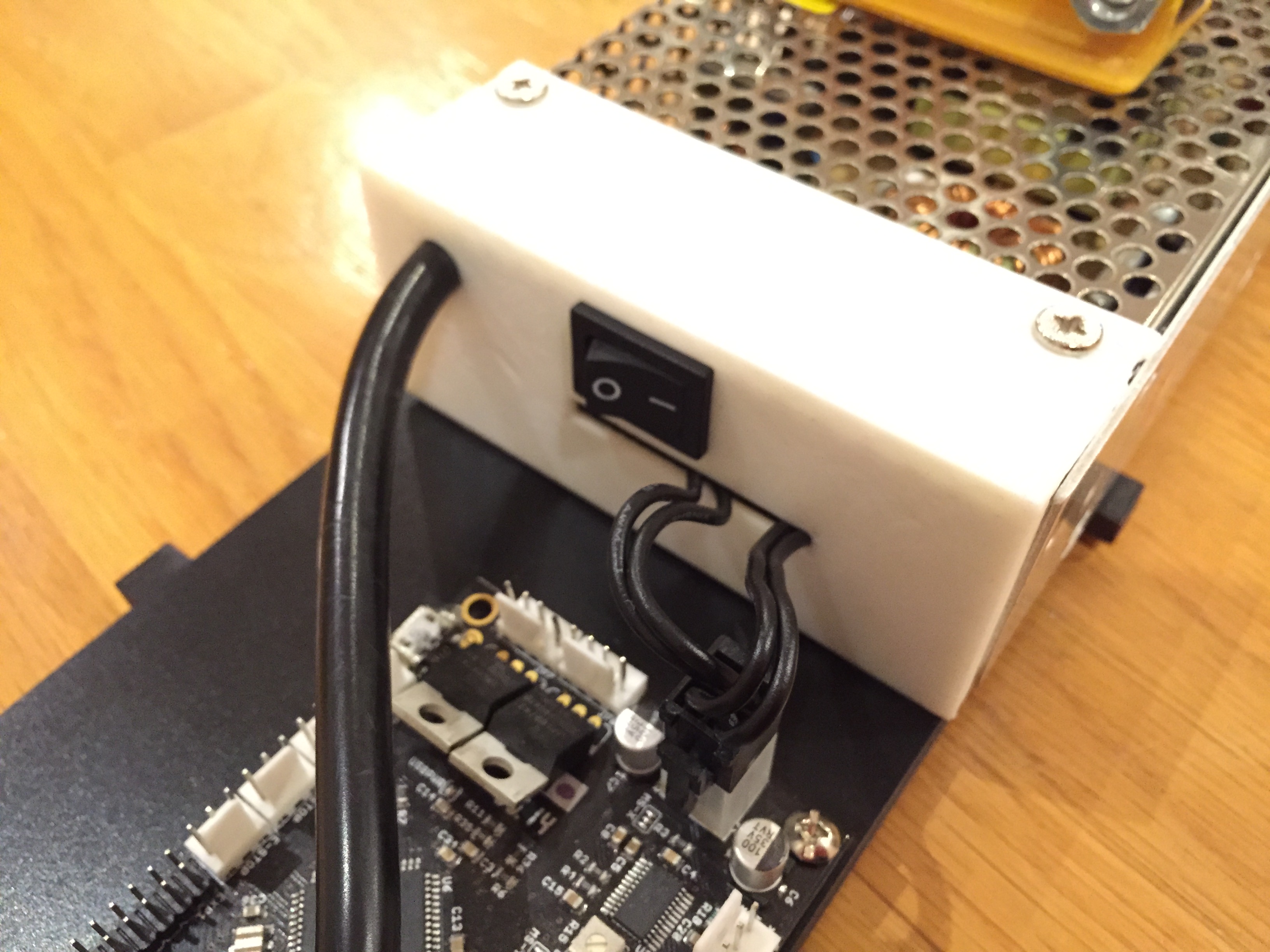 TwoUp Power Suppy Cover (with power switch)