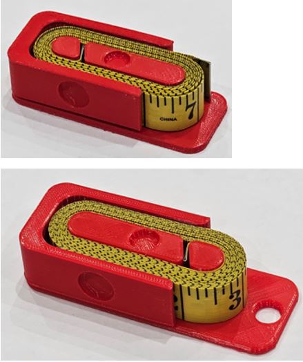 Tape Measure 120 Inch Holder