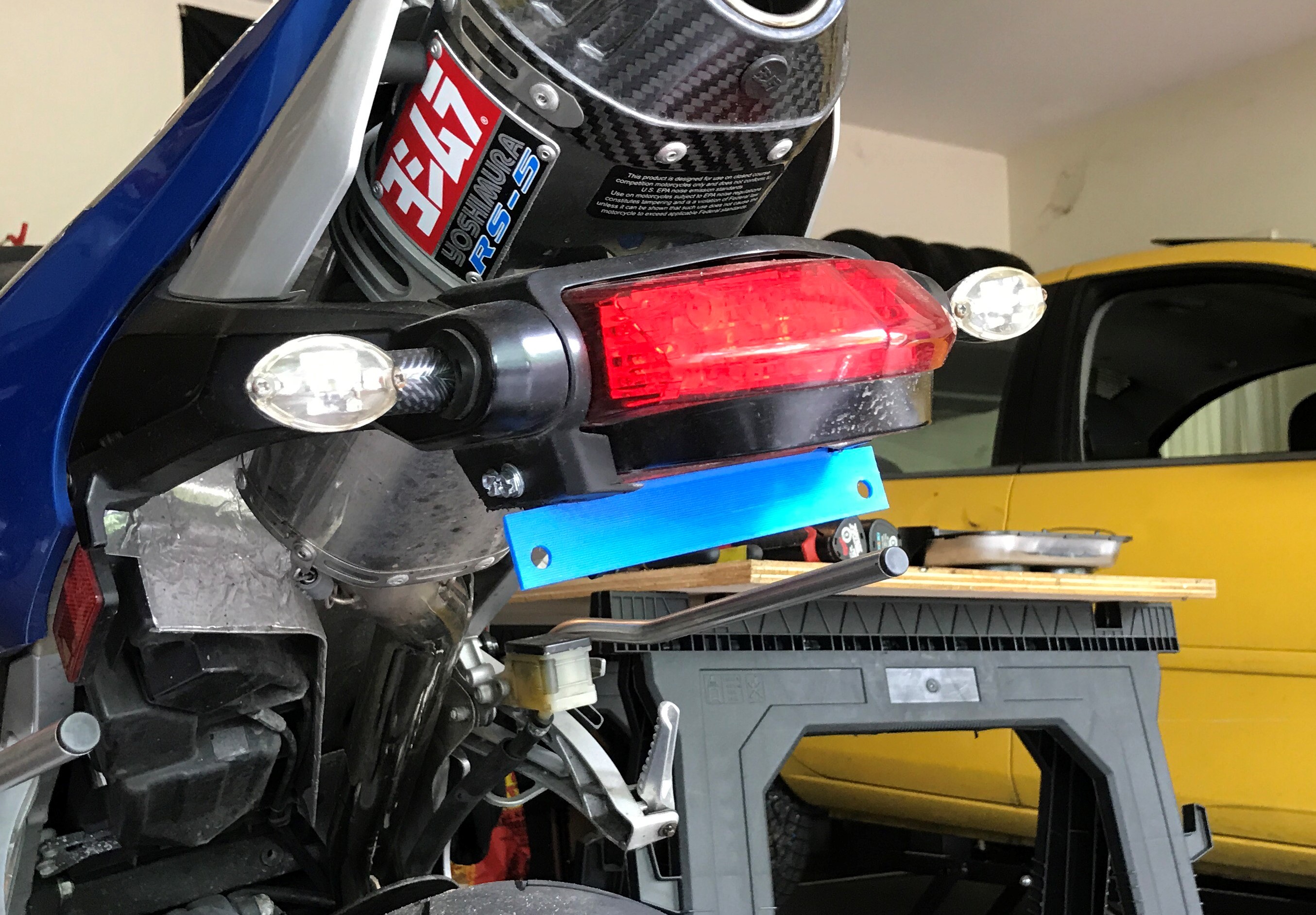 CBR600RR License Plate bracket