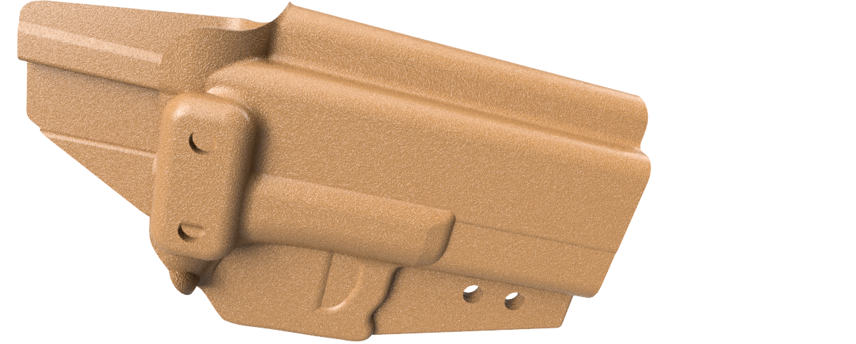 PSA DAGGER COMPACT SIMPLE HOLSTER (3d Scanned Based)