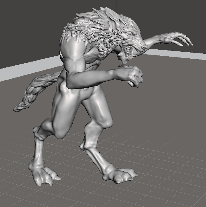 Escaped Werewolf