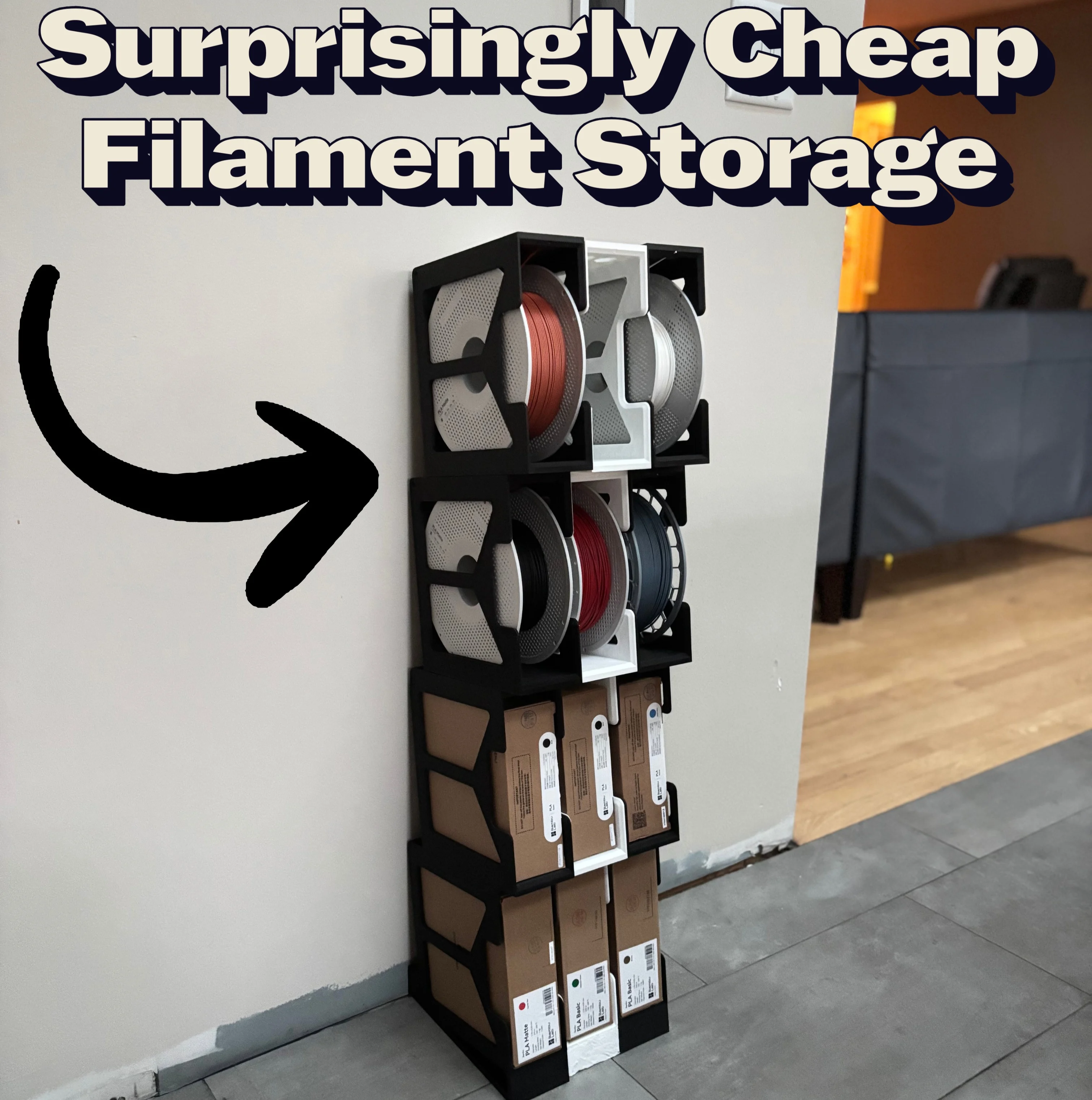 Cheap Filament Storage