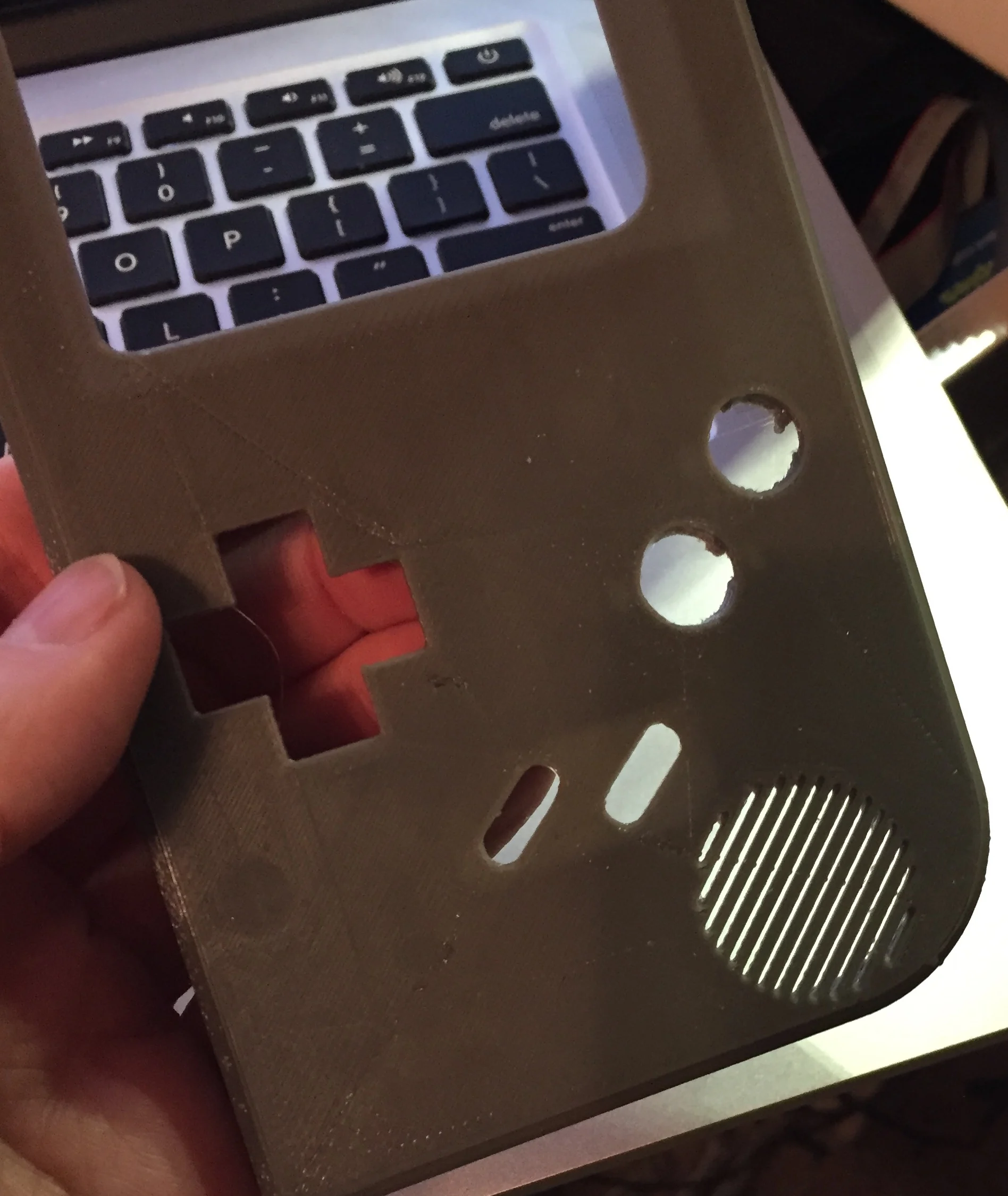 Game Grrl with speaker