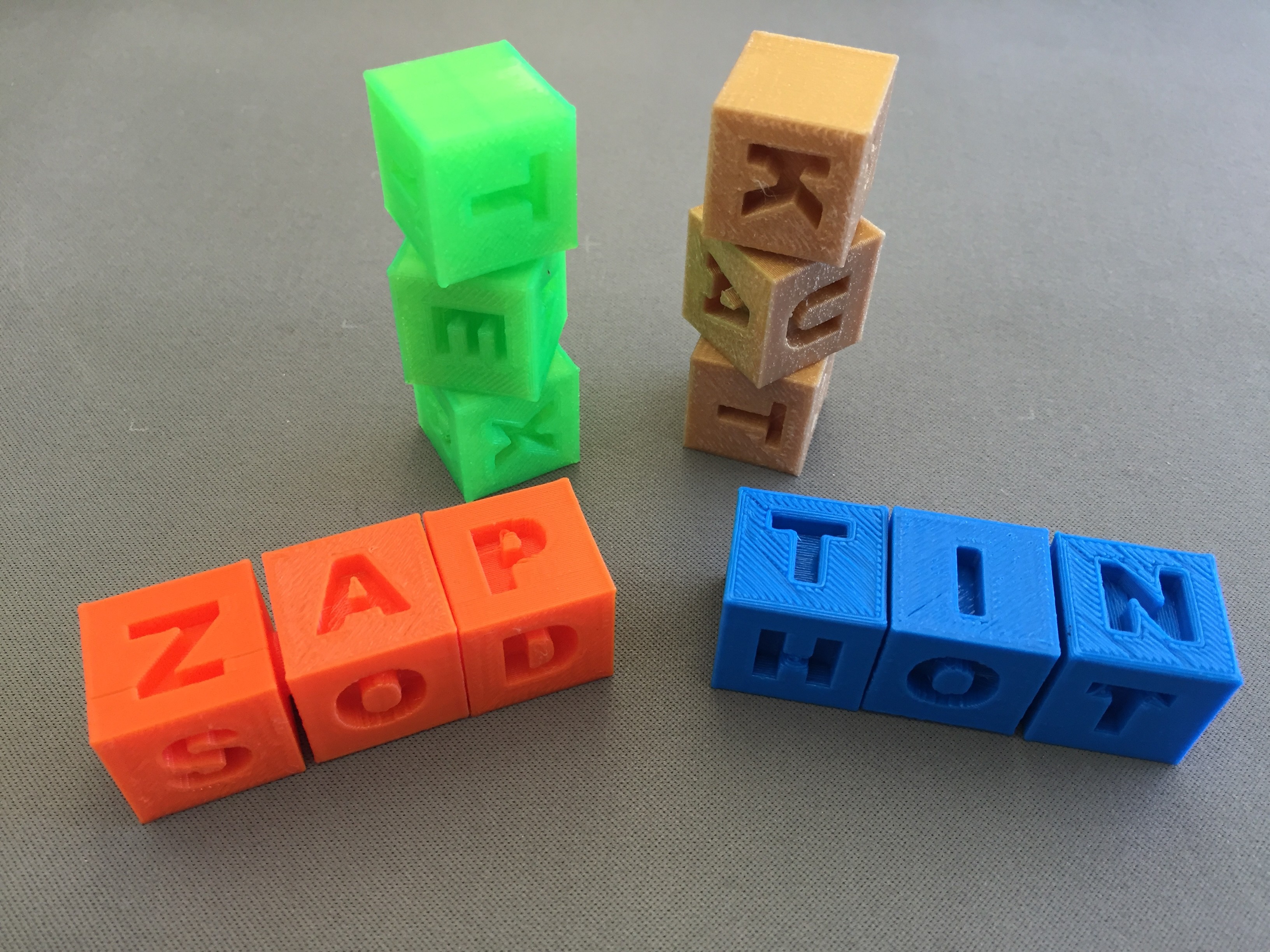 Word Cubes