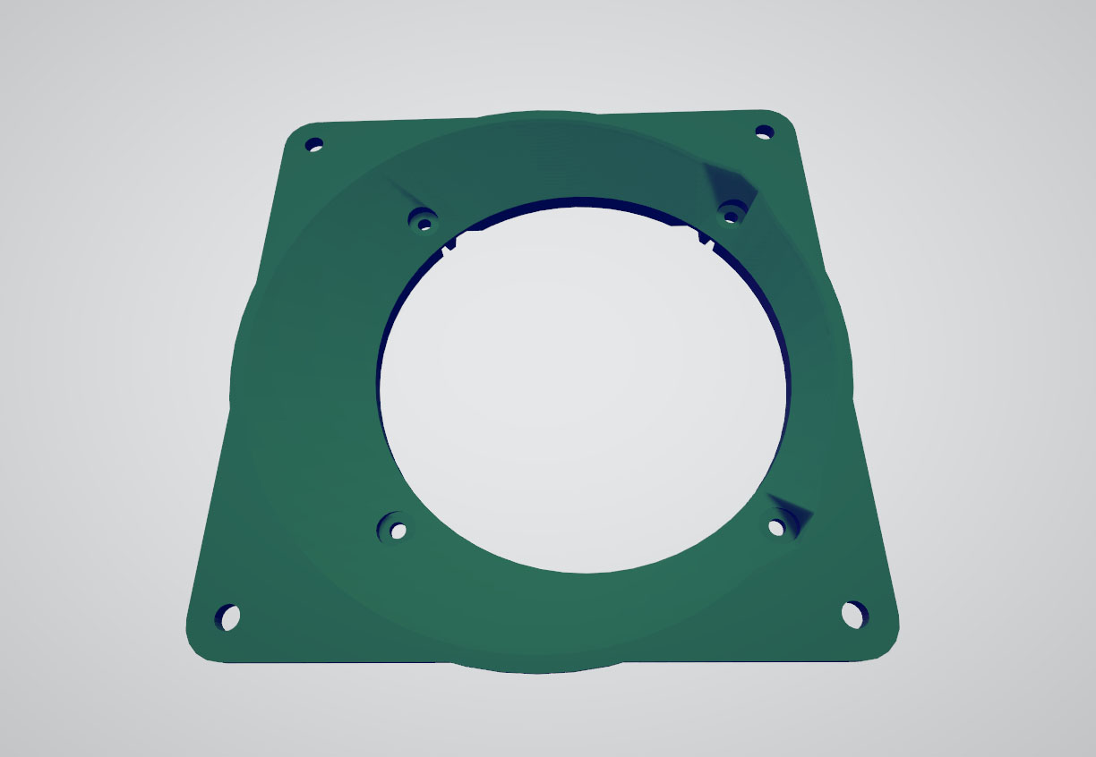 amd 120mm fan adapter offset