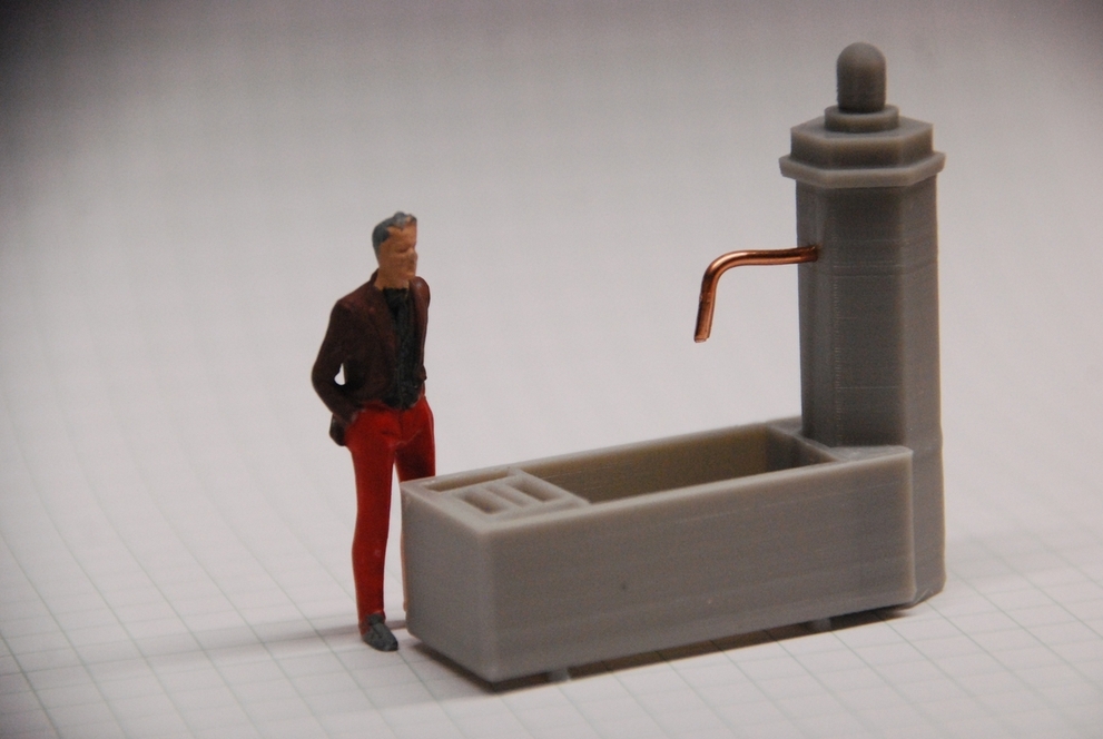 RhB - Brunnen (1:45 - 0 scale) 2. Version