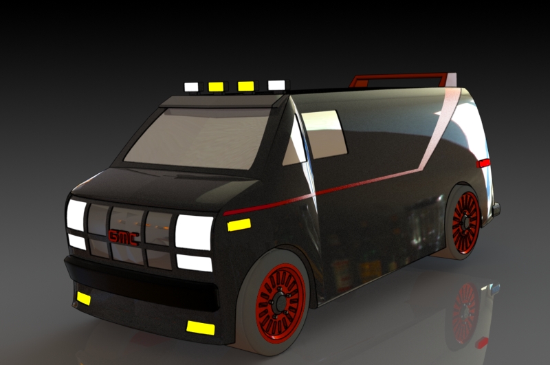 GMC Vandura (A Team Van)